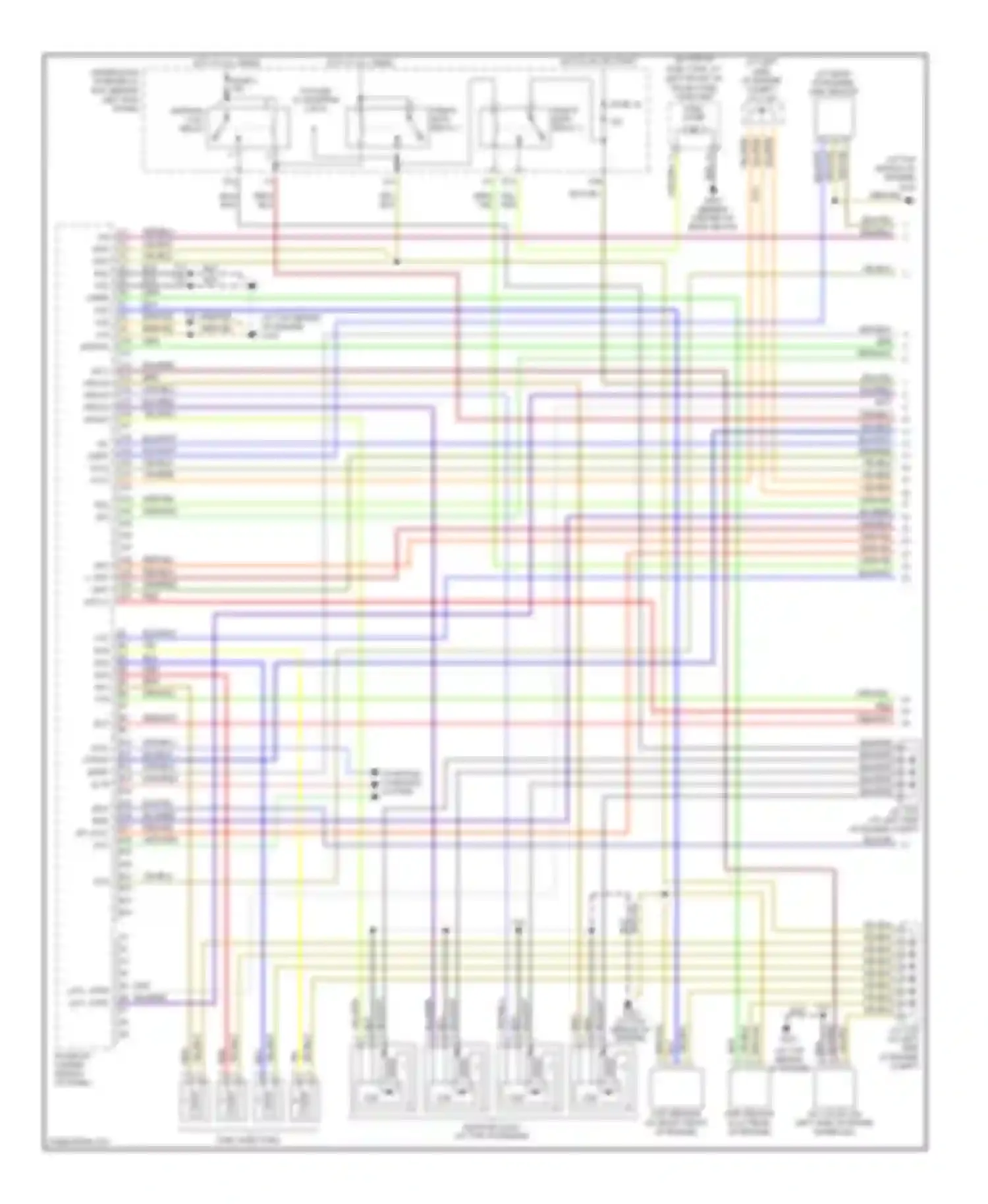 Accord Honda VII (2002-2006): Wiring diagram engine performance 2.4l (1 of 4)