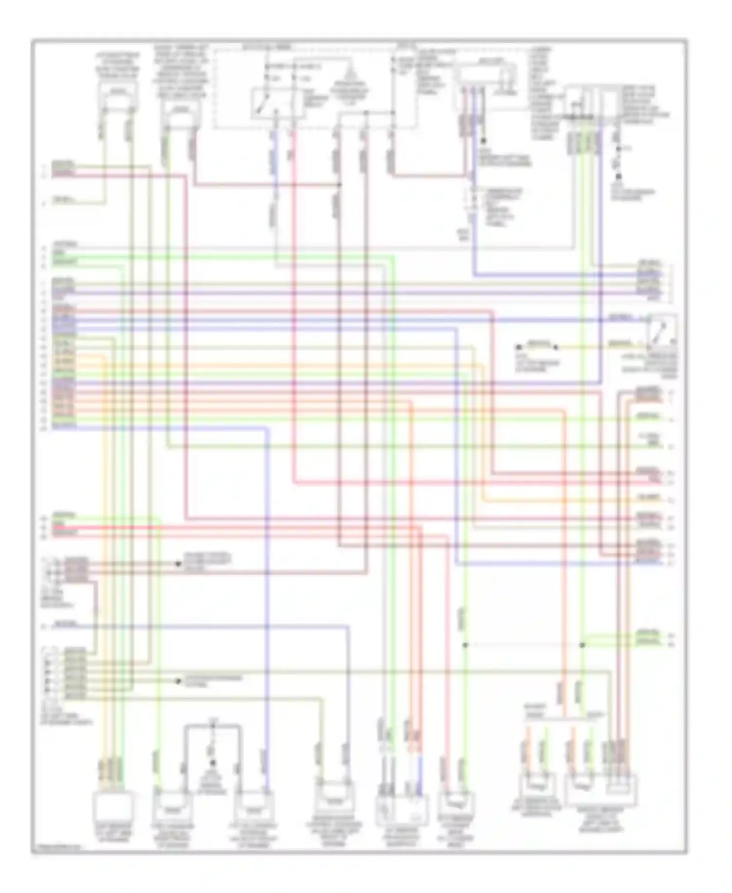 Accord Honda VII (2002-2006): Wiring diagram engine performance 2.4l (2 of 4)