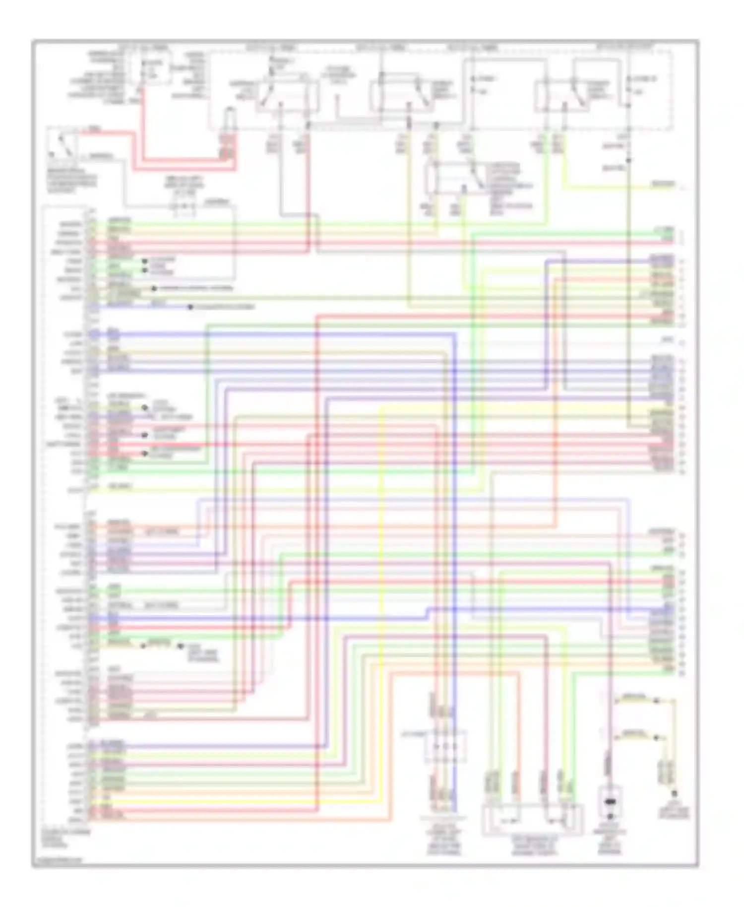 Accord Honda VII (2002-2006): Wiring diagram engine performance 3.0l (1 of 5)