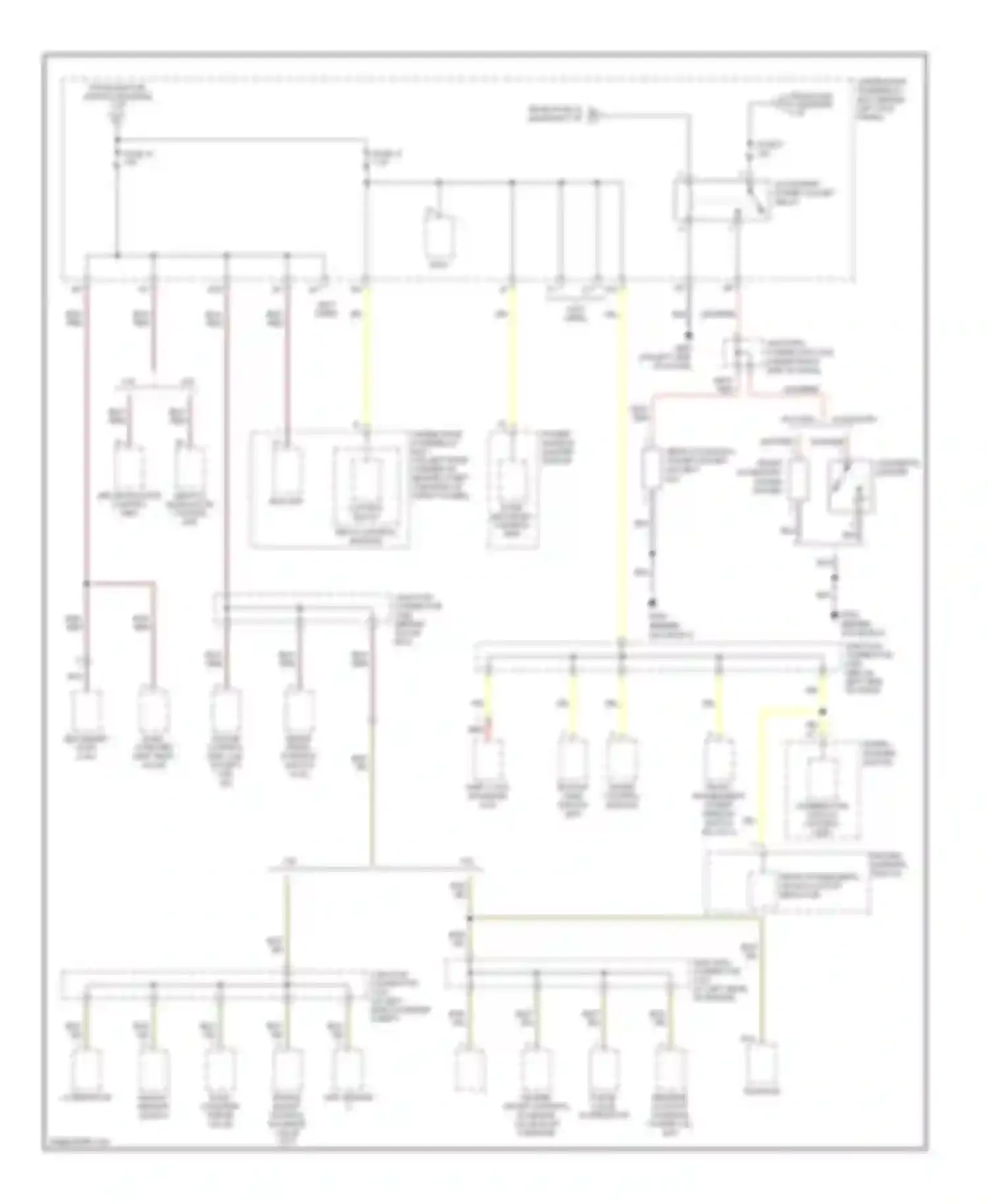 Accord Honda VII (2002-2006): Power distribution circuit (4 of 4)