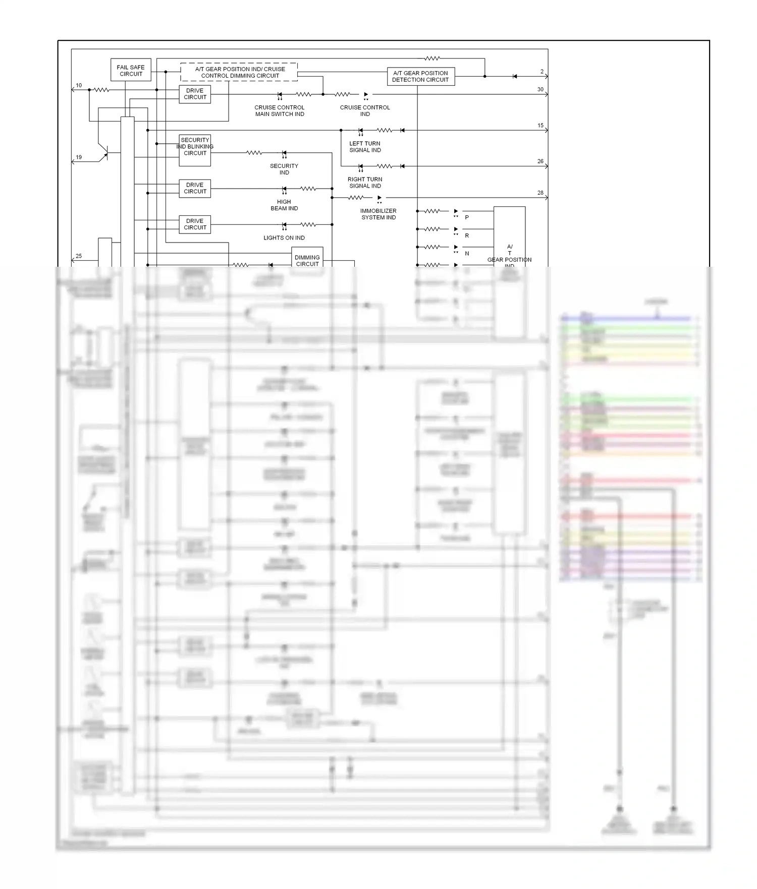 Wiring diagram body controller area network transceiver for Honda Accord VII (2002-2006) (1 of 8)