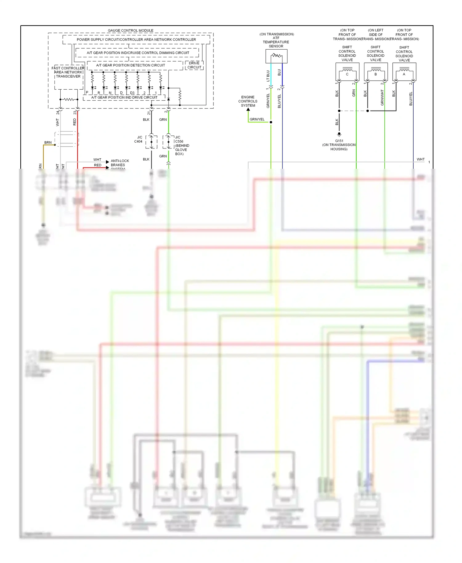 Wiring diagram fast controller area network transceiver for Honda Accord VII (2002-2006) (3 of 7)
