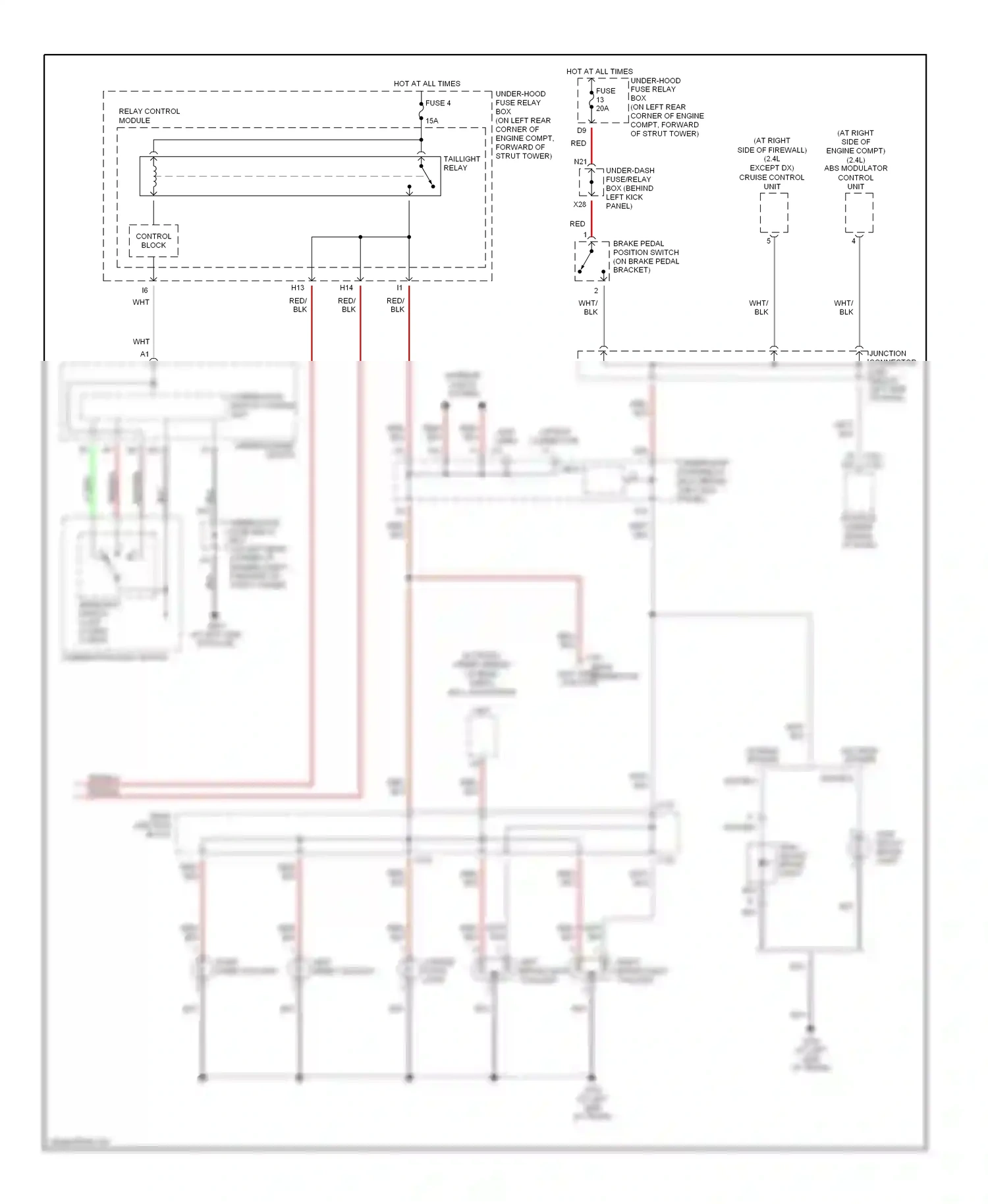 Wiring diagram unit) for Honda Accord VII (2002-2006) (1 of 1)