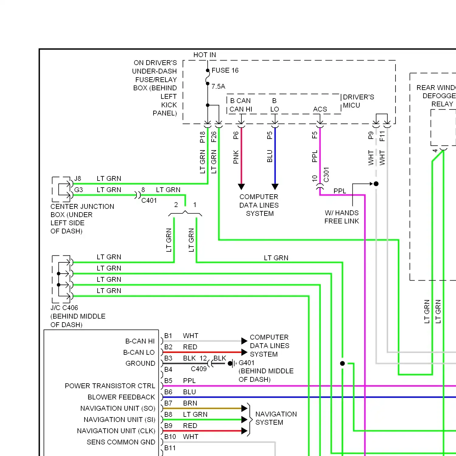 demo - 2.4l, automatic a/c circuit, with navigation (1 of 3) 2.4l, automatic a/c circuit, with navigation (1 of 3)