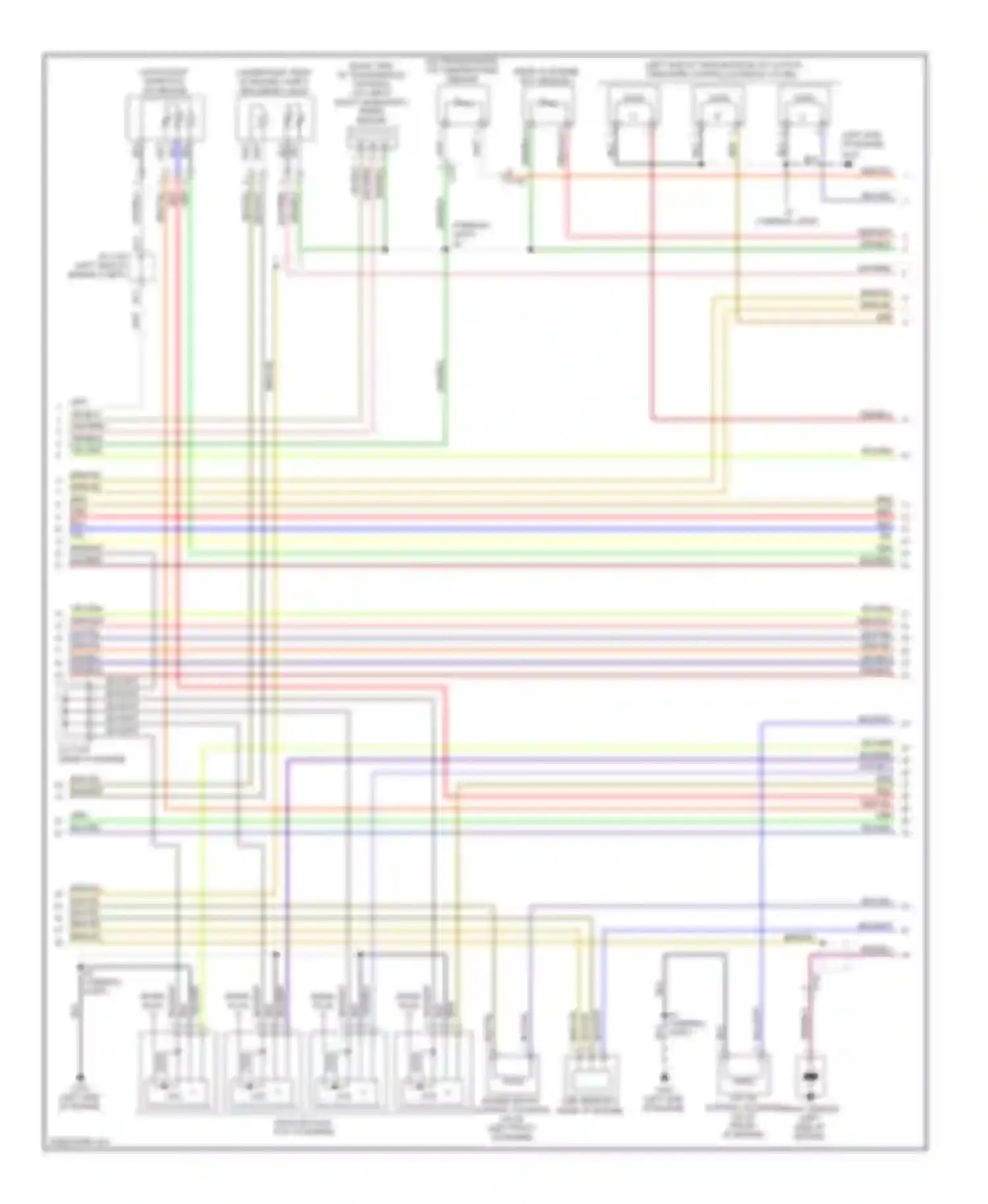 Accord Honda VIII facelift (2011-2013): Wiring diagram engine performance 2.4l (4 of 5)