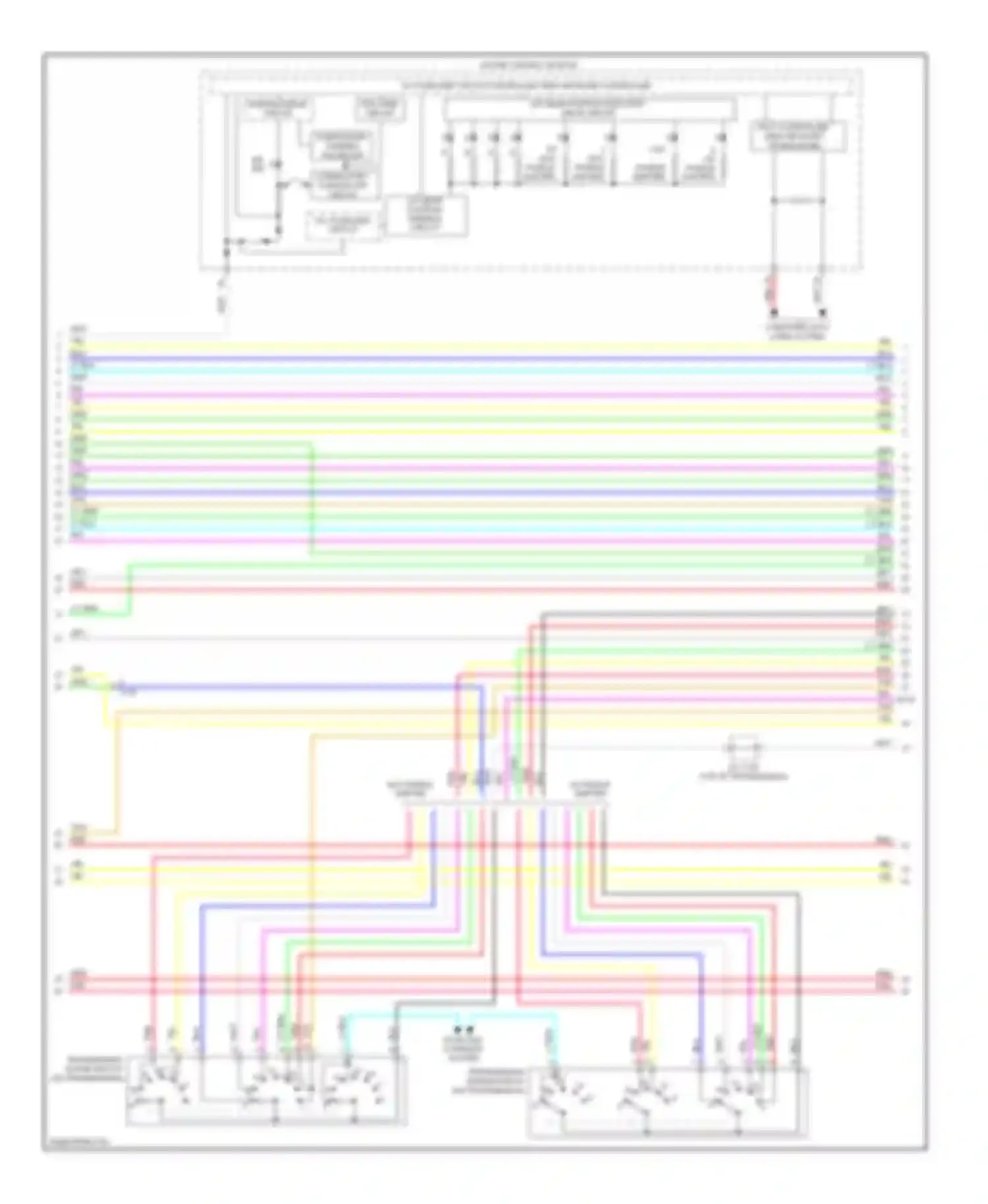 Accord Honda VIII facelift (2011-2013): Wiring diagram engine performance 3.5l (5 of 7)