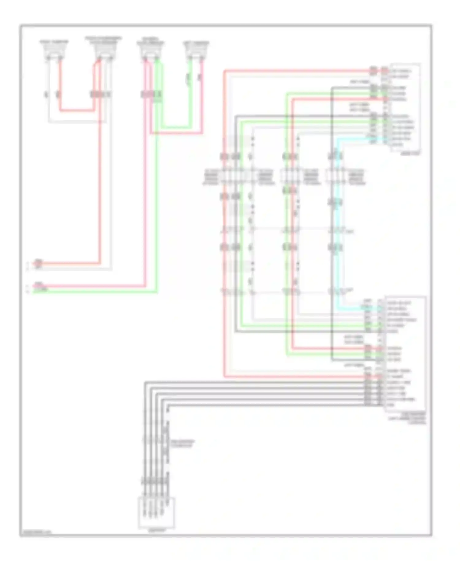 Accord Honda VIII facelift (2011-2013): Base radio circuit (3 of 3)