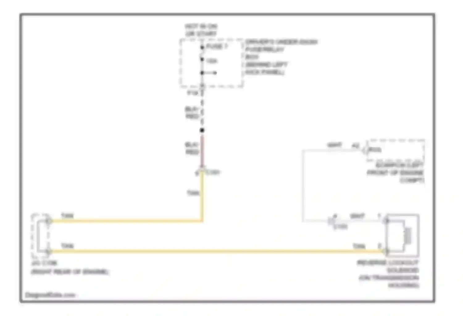 Accord Honda VIII facelift (2011-2013): 3.5l, reverse lockout circuit