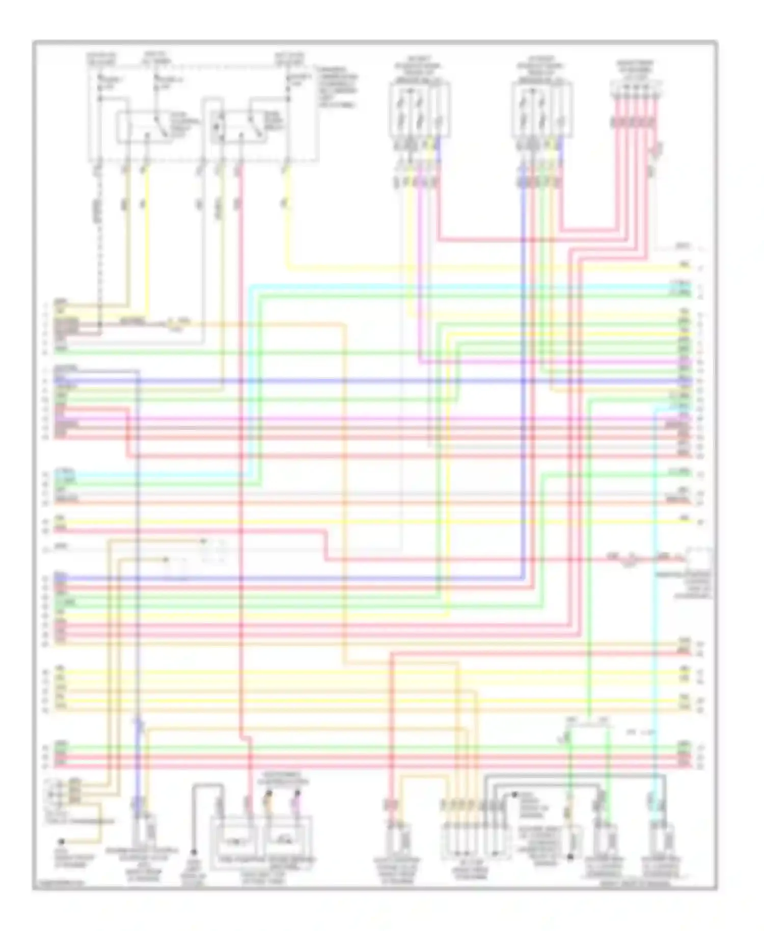 Wiring diagram acm control relay for Honda Accord VIII facelift (2011-2013) (3 of 3)
