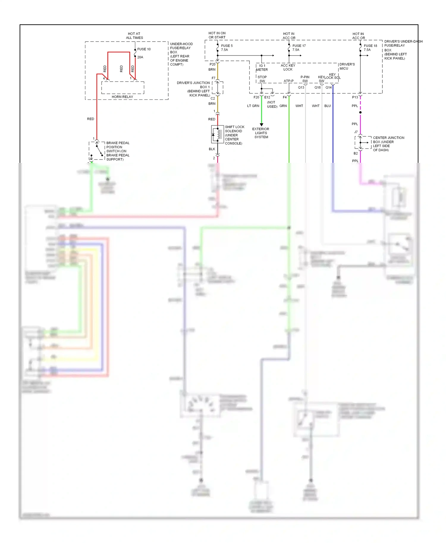 Wiring diagram apsa apsb for Honda Accord VIII facelift (2011-2013) (1 of 2)