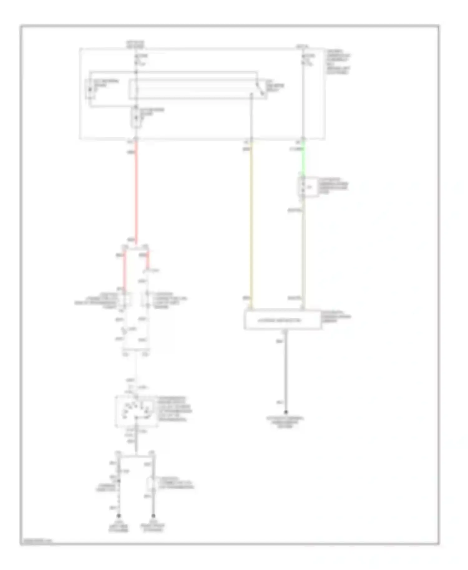 Wiring diagram a/t reverse relay for Honda Accord VIII facelift (2011-2013) (3 of 6)