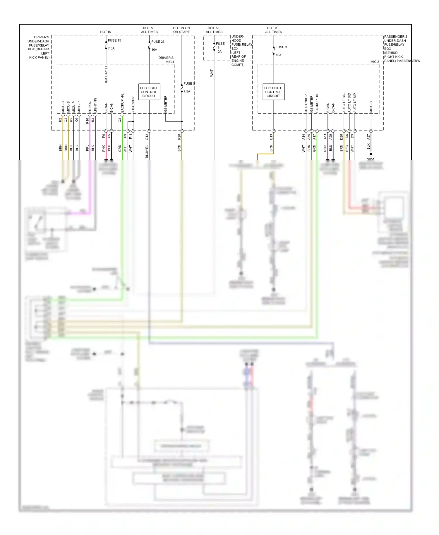 Wiring diagram auto lt sid for Honda Accord VIII facelift (2011-2013) (3 of 4)