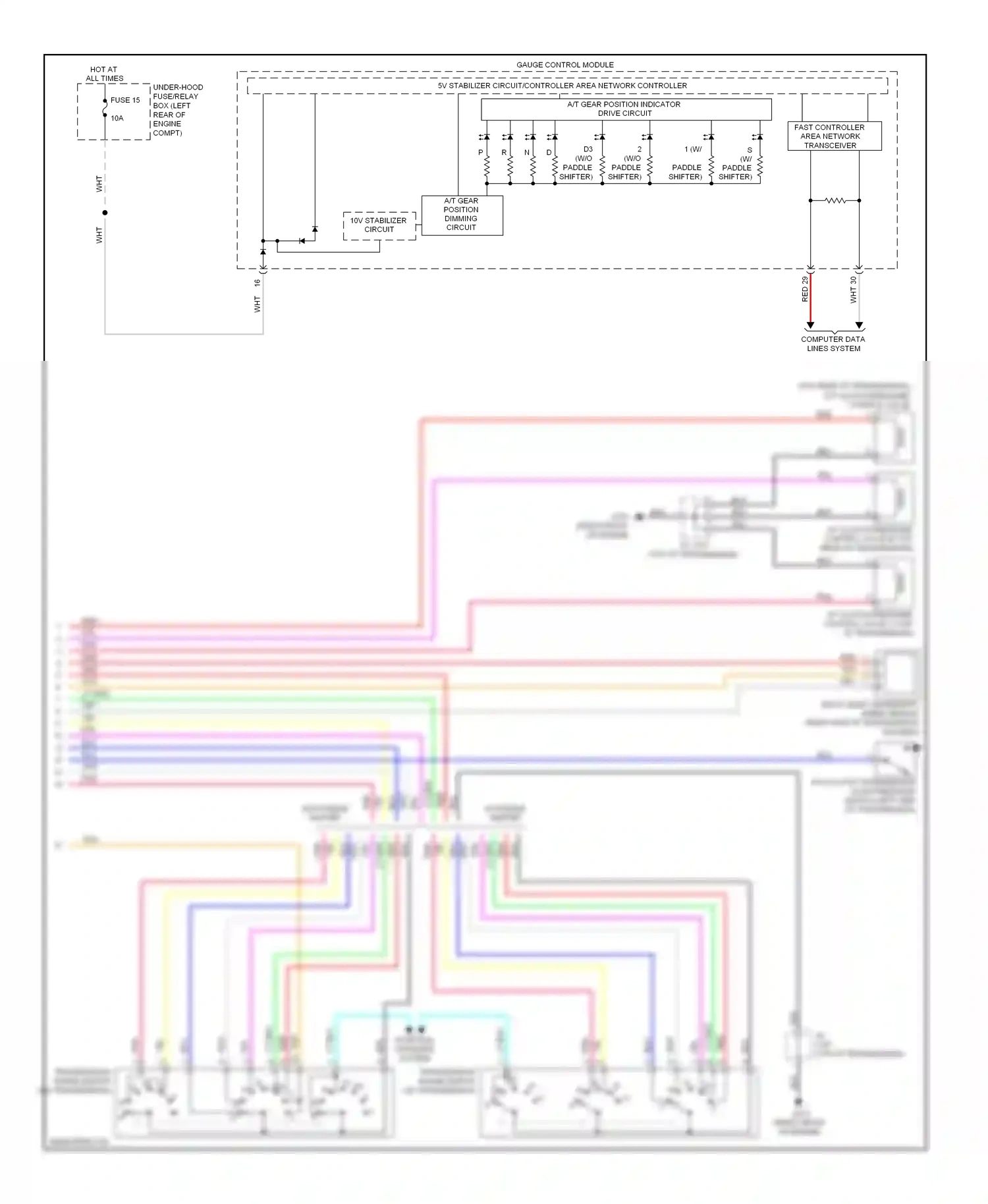 Wiring diagram compt) for Honda Accord VIII facelift (2011-2013) (2 of 4)