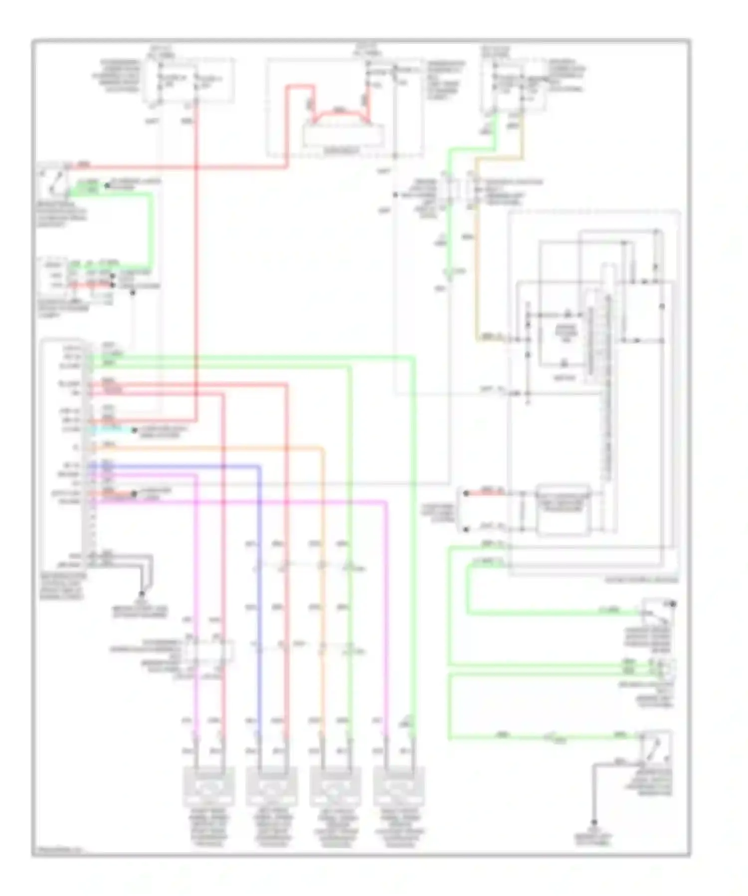 Wiring diagram computer data lines system for Honda Accord VIII facelift (2011-2013) (13 of 93)