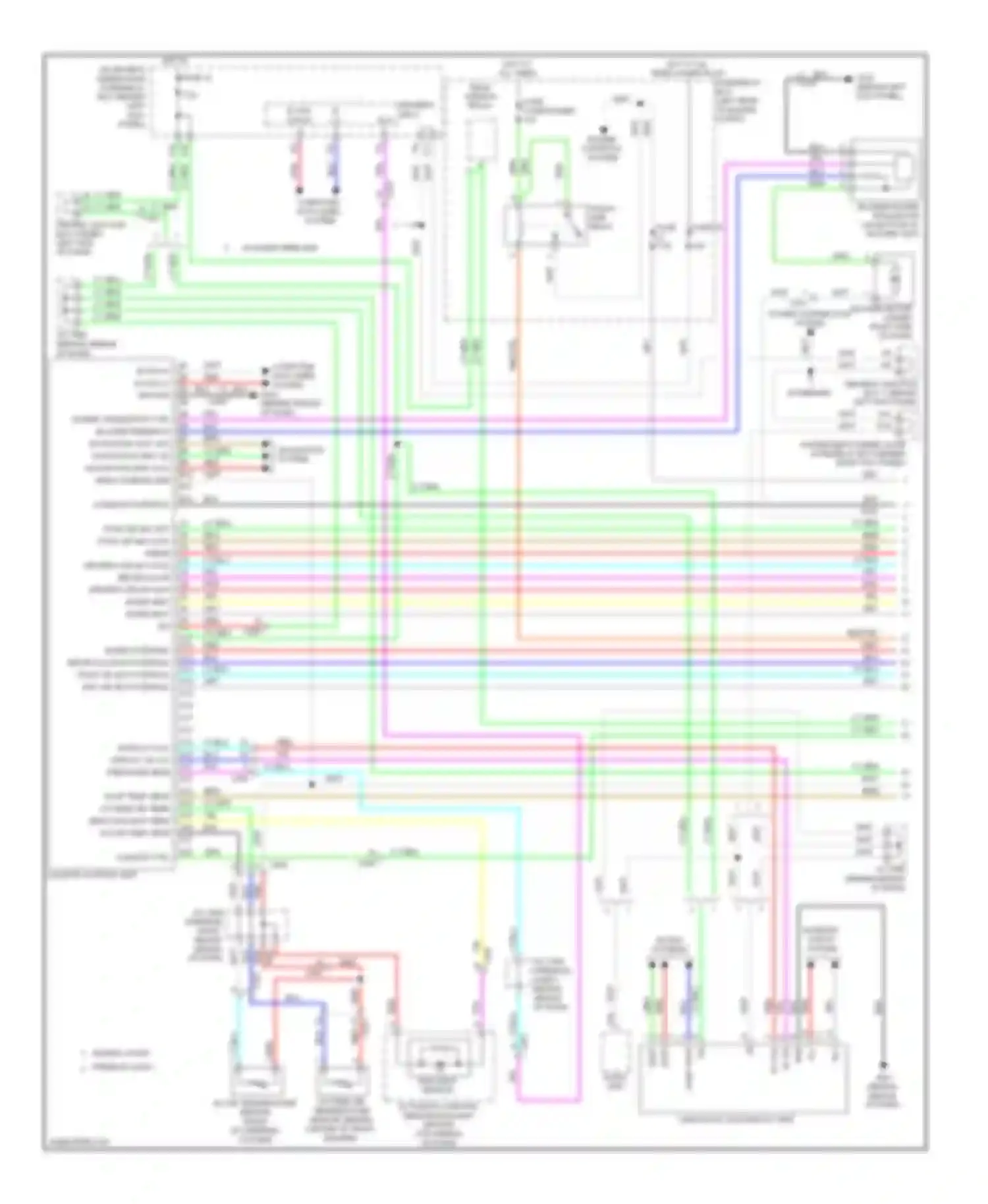 Wiring diagram computer data lines system for Honda Accord VIII facelift (2011-2013) (7 of 93)