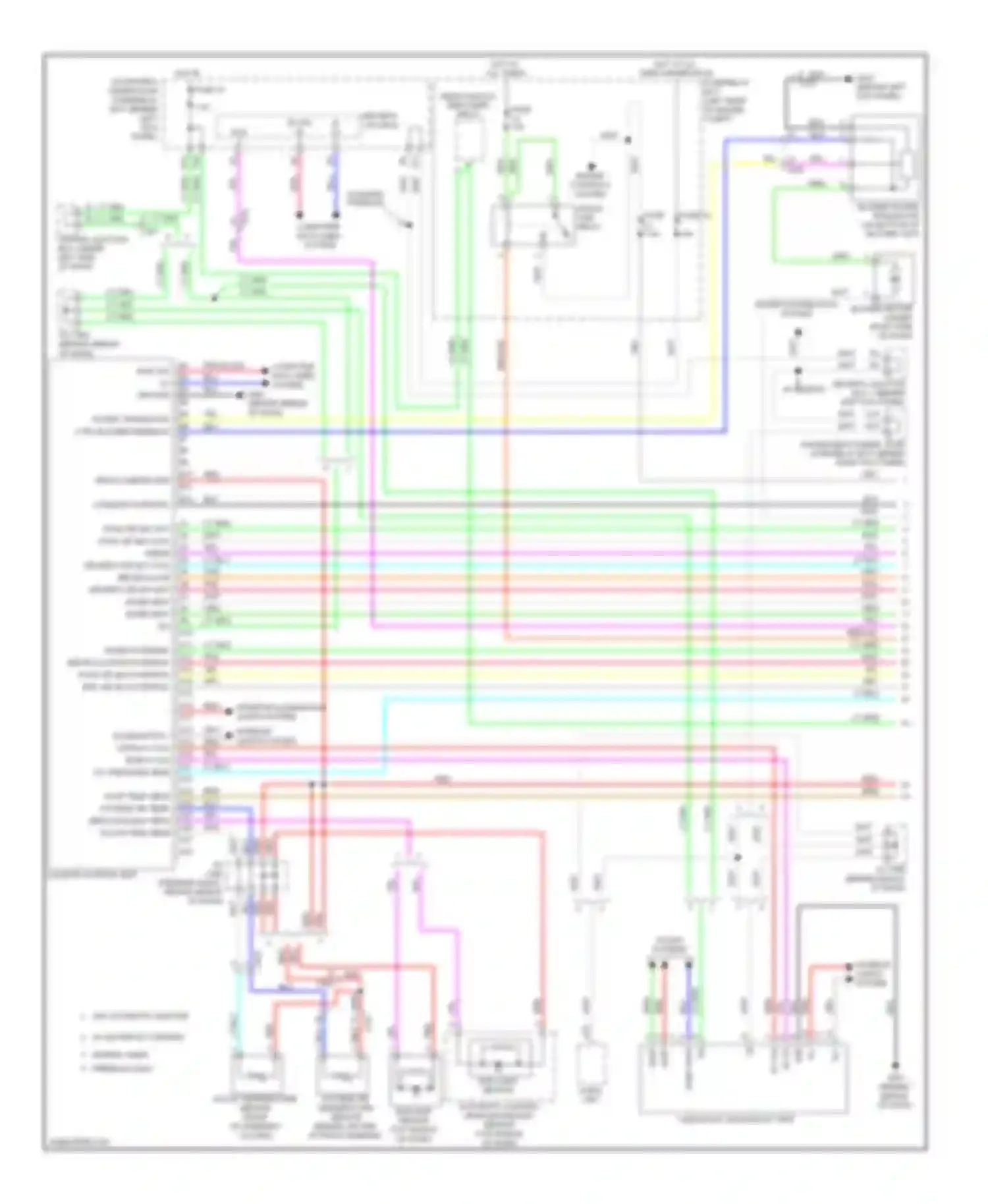 Wiring diagram computer data lines system for Honda Accord VIII facelift (2011-2013) (9 of 93)