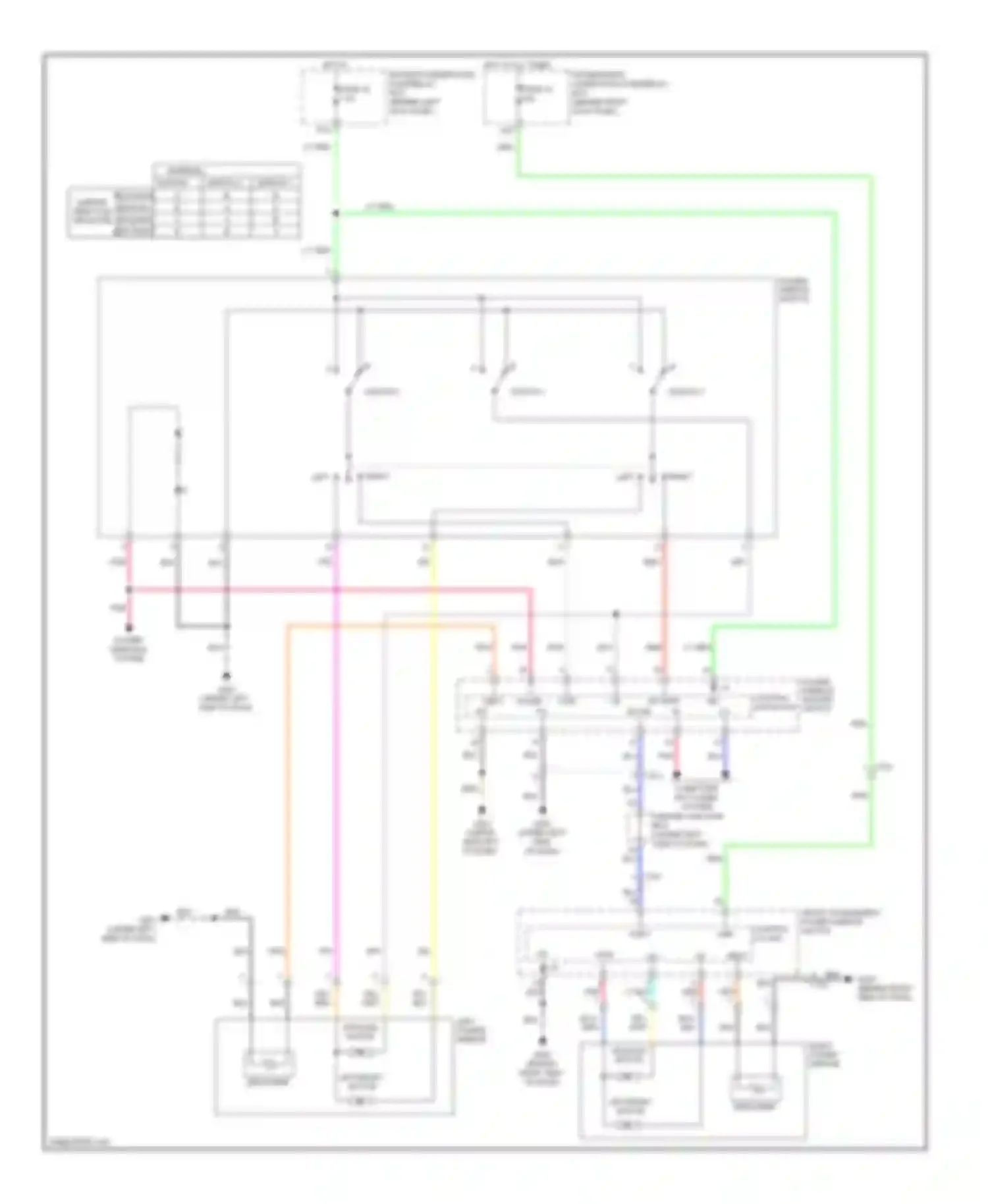 Wiring diagram control vmp as unit for Honda Accord VIII facelift (2011-2013) (1 of 1)