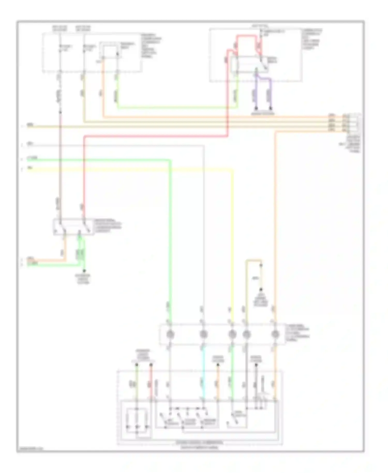 Wiring diagram cruise control combination switch for Honda Accord VIII facelift (2011-2013) (1 of 8)