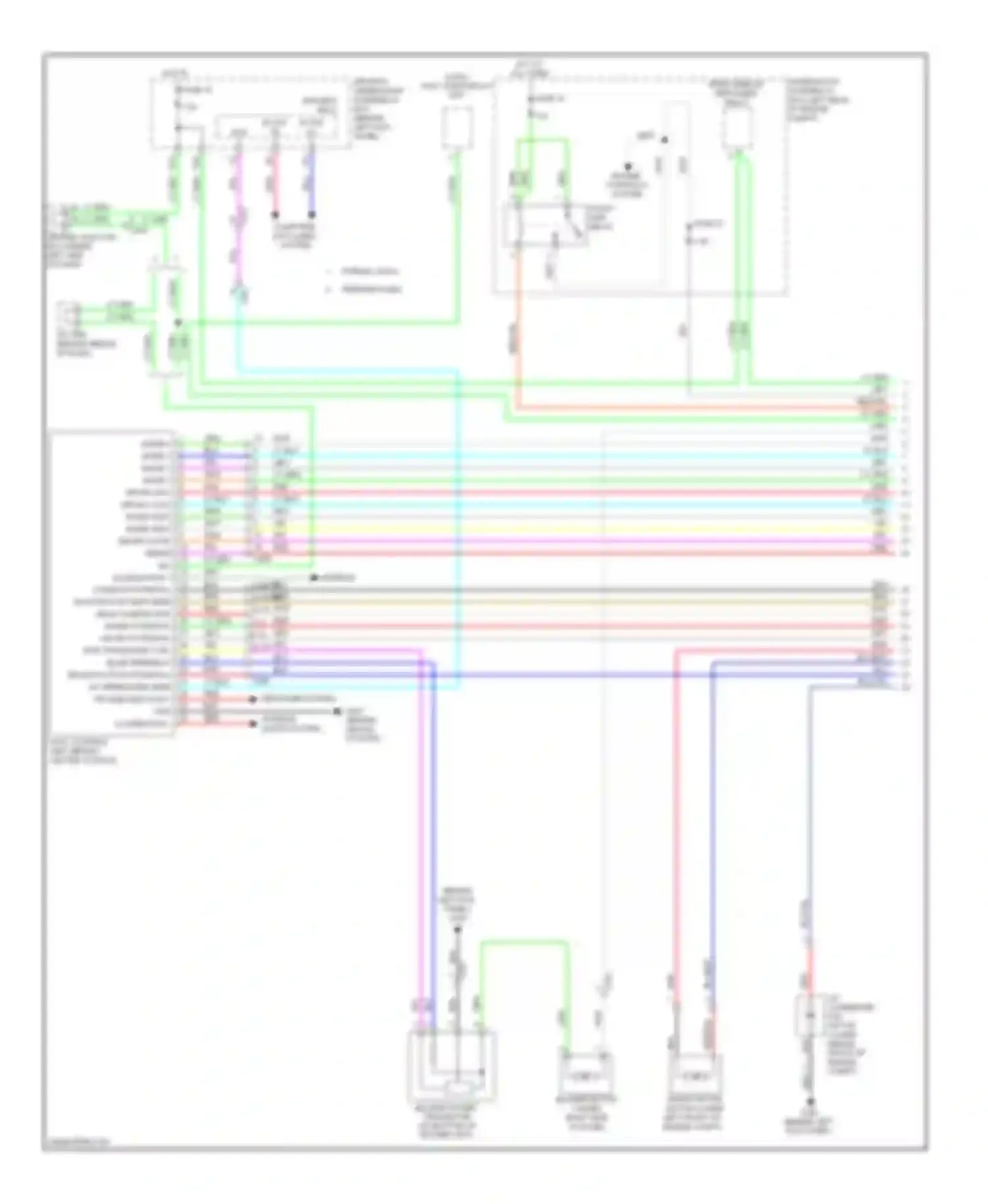 Wiring diagram defogger system for Honda Accord VIII facelift (2011-2013) (1 of 3)