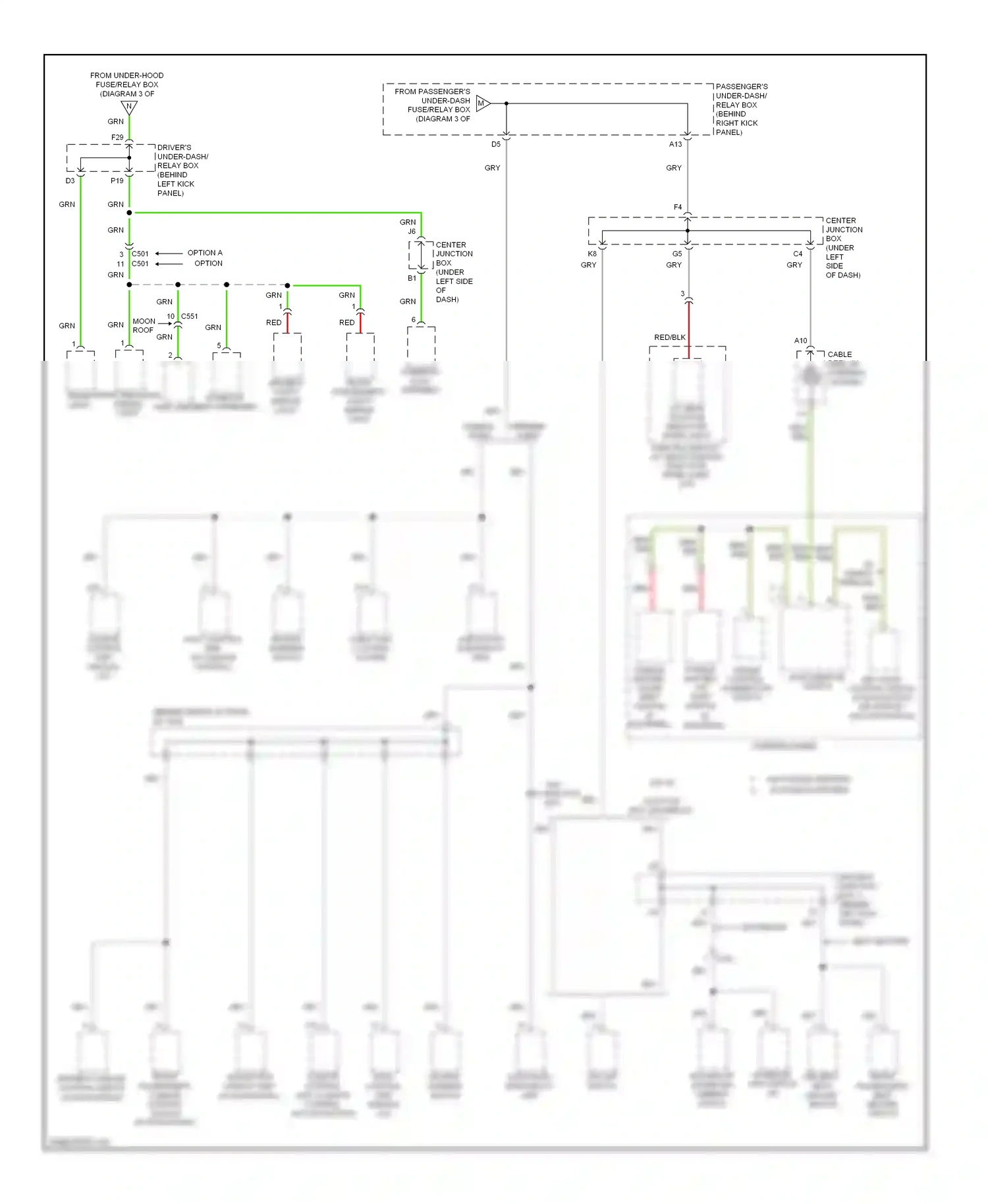 Wiring diagram driver's climate control switch for Honda Accord VIII facelift (2011-2013) (9 of 10)
