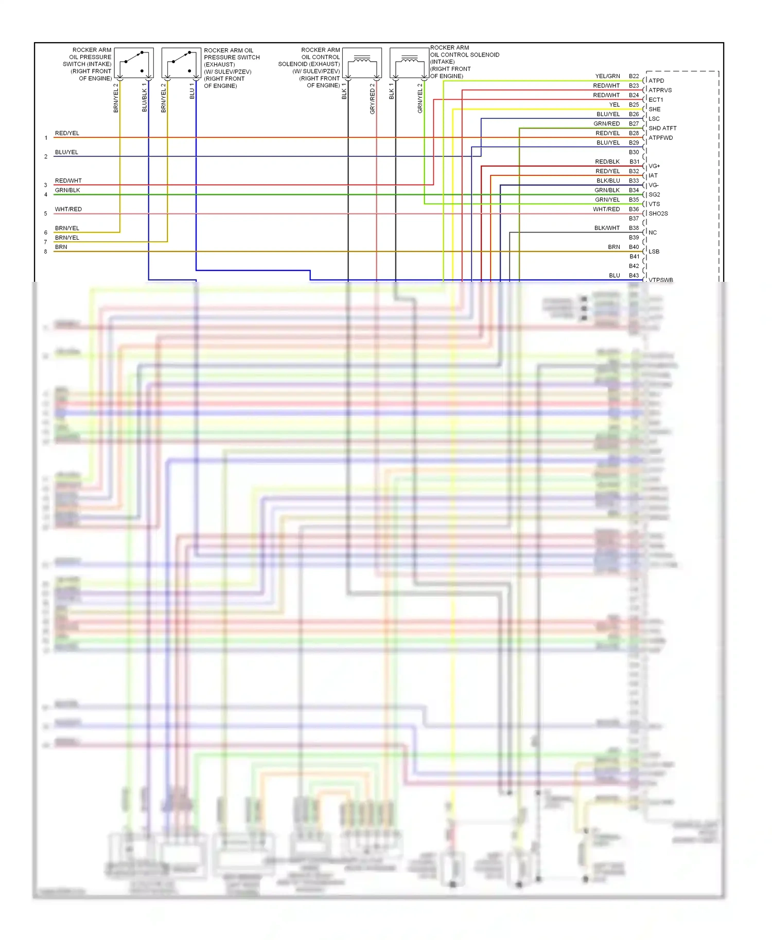 Wiring diagram engine compt) for Honda Accord VIII facelift (2011-2013) (3 of 4)