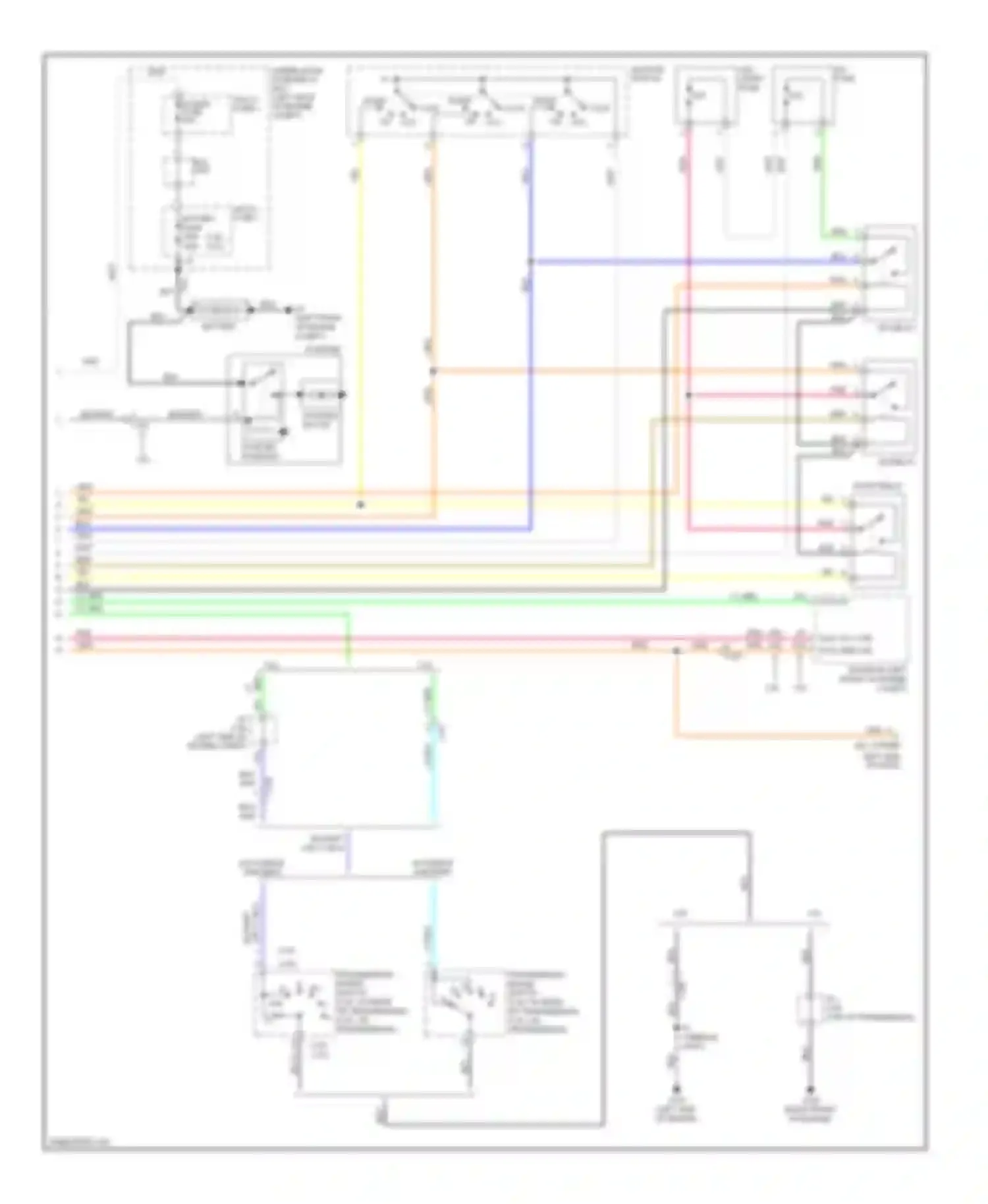 Wiring diagram multi fuse 1 for Honda Accord VIII facelift (2011-2013) (1 of 6)