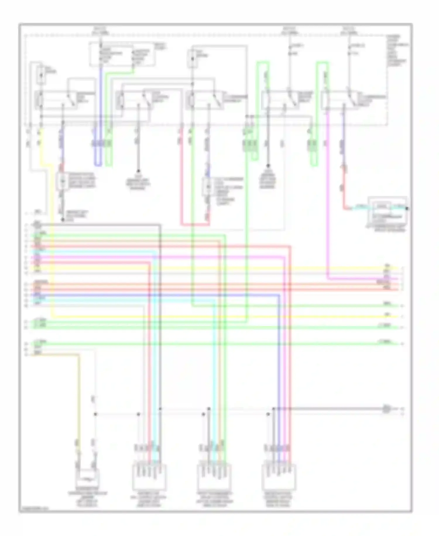 Wiring diagram multi fuse 3 for Honda Accord VIII facelift (2011-2013) (6 of 19)
