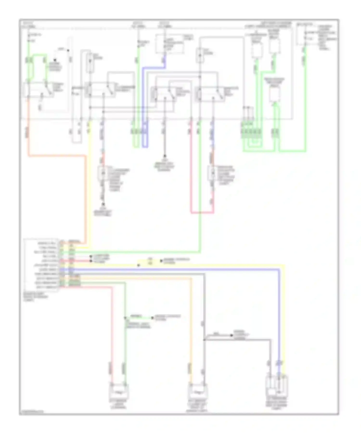 Wiring diagram multi fuse 3 for Honda Accord VIII facelift (2011-2013) (3 of 19)