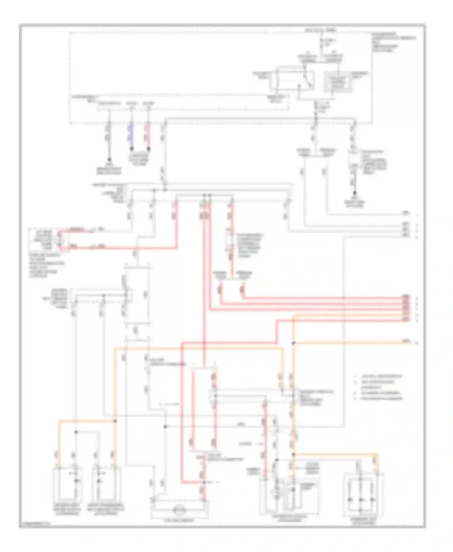 Wiring diagram passenger's under-dash fuse/relay box for Honda Accord VIII facelift (2011-2013) (15 of 43)