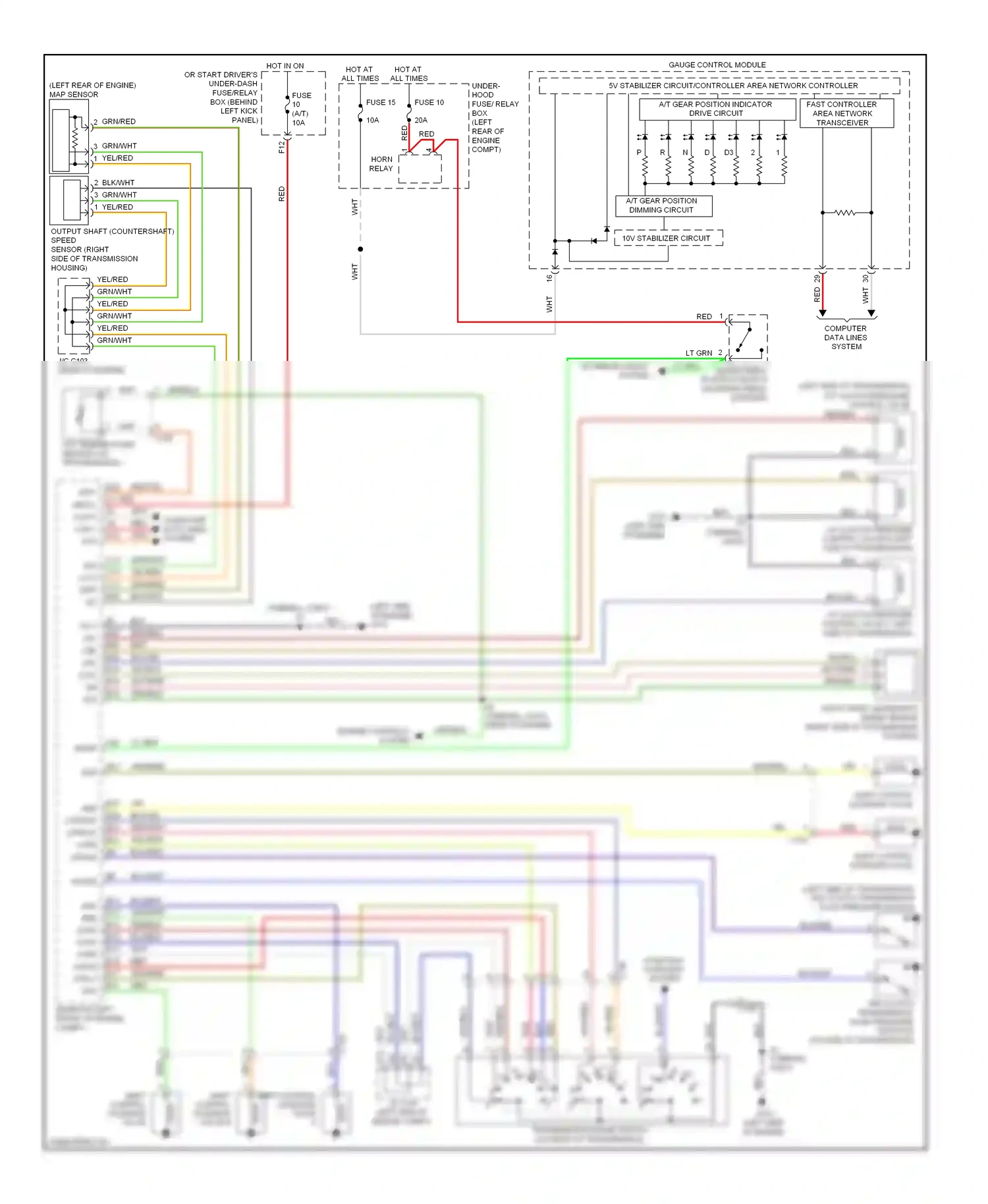Wiring diagram pg 2 for Honda Accord VIII facelift (2011-2013) (1 of 3)