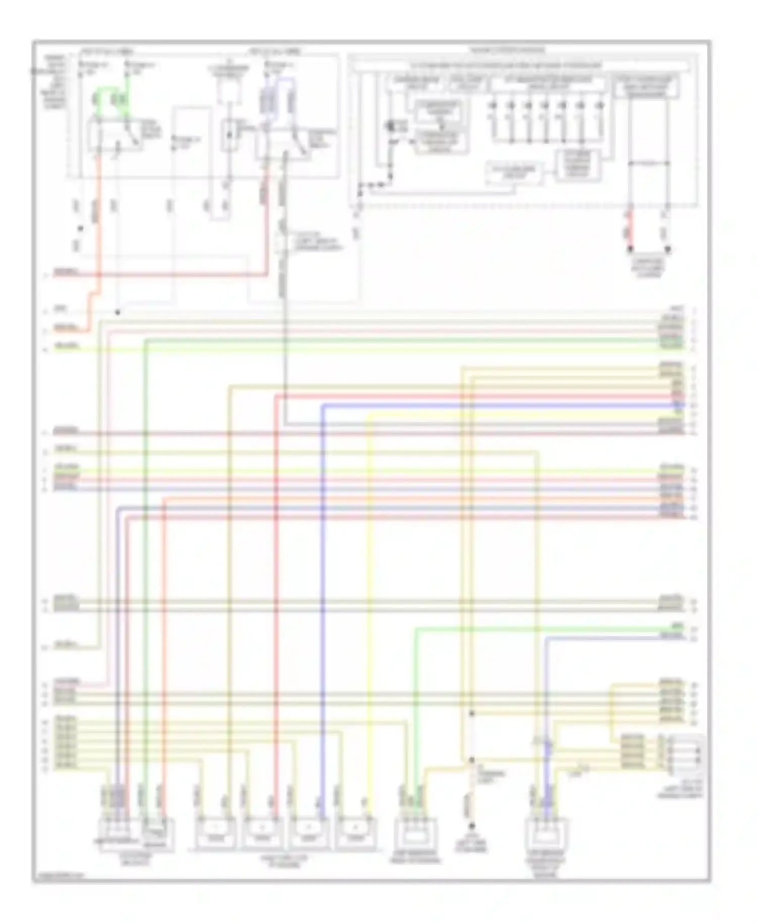 Wiring diagram pgm-fi sub- relay for Honda Accord VIII facelift (2011-2013) (9 of 12)