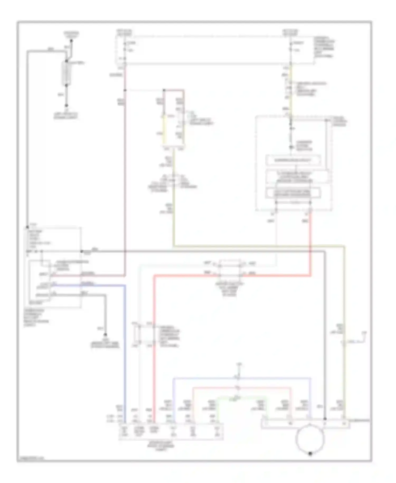 Wiring diagram power distribution system ignition input for Honda Accord VIII facelift (2011-2013) (1 of 2)