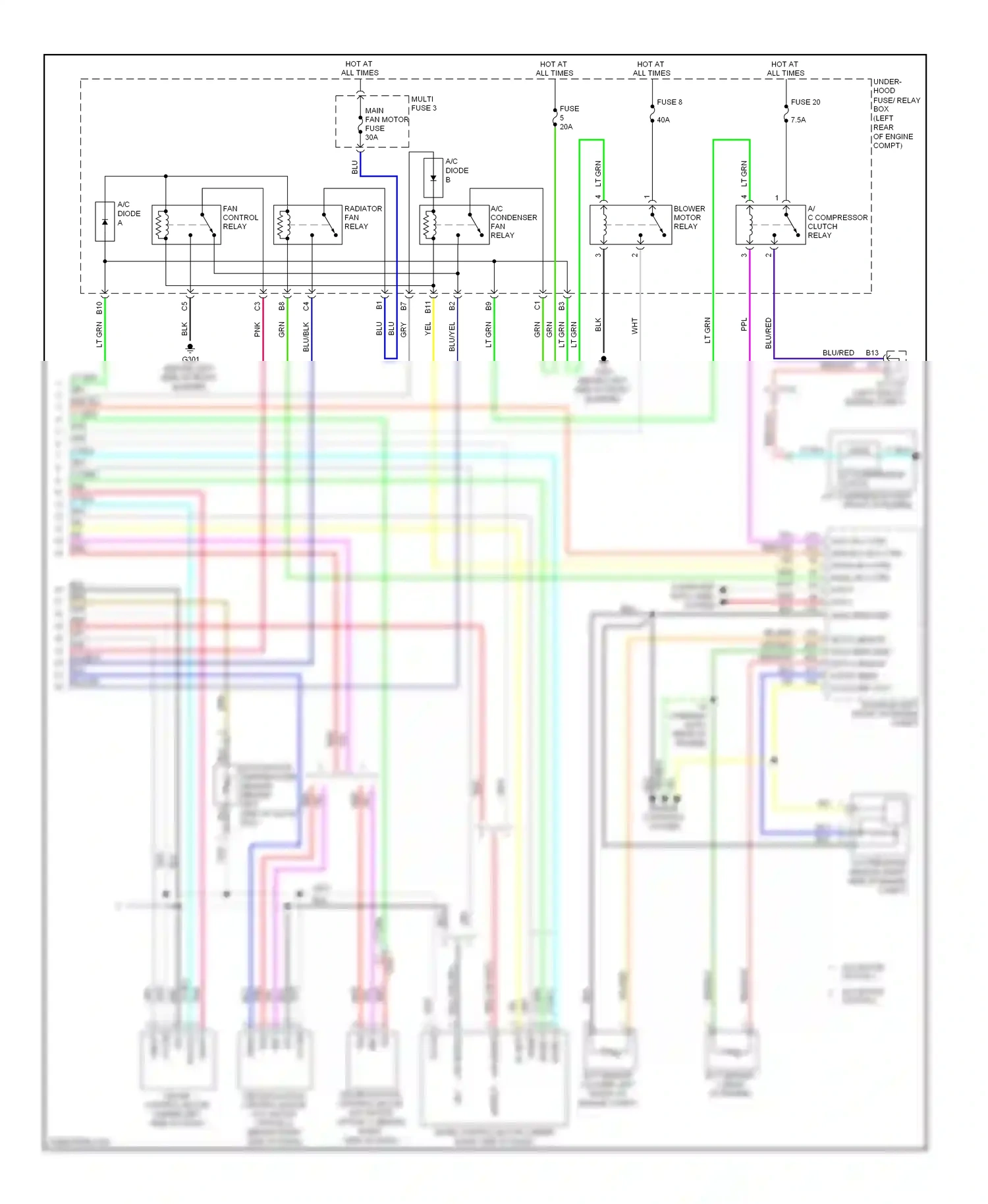 Wiring diagram s-com for Honda Accord VIII facelift (2011-2013) (6 of 14)