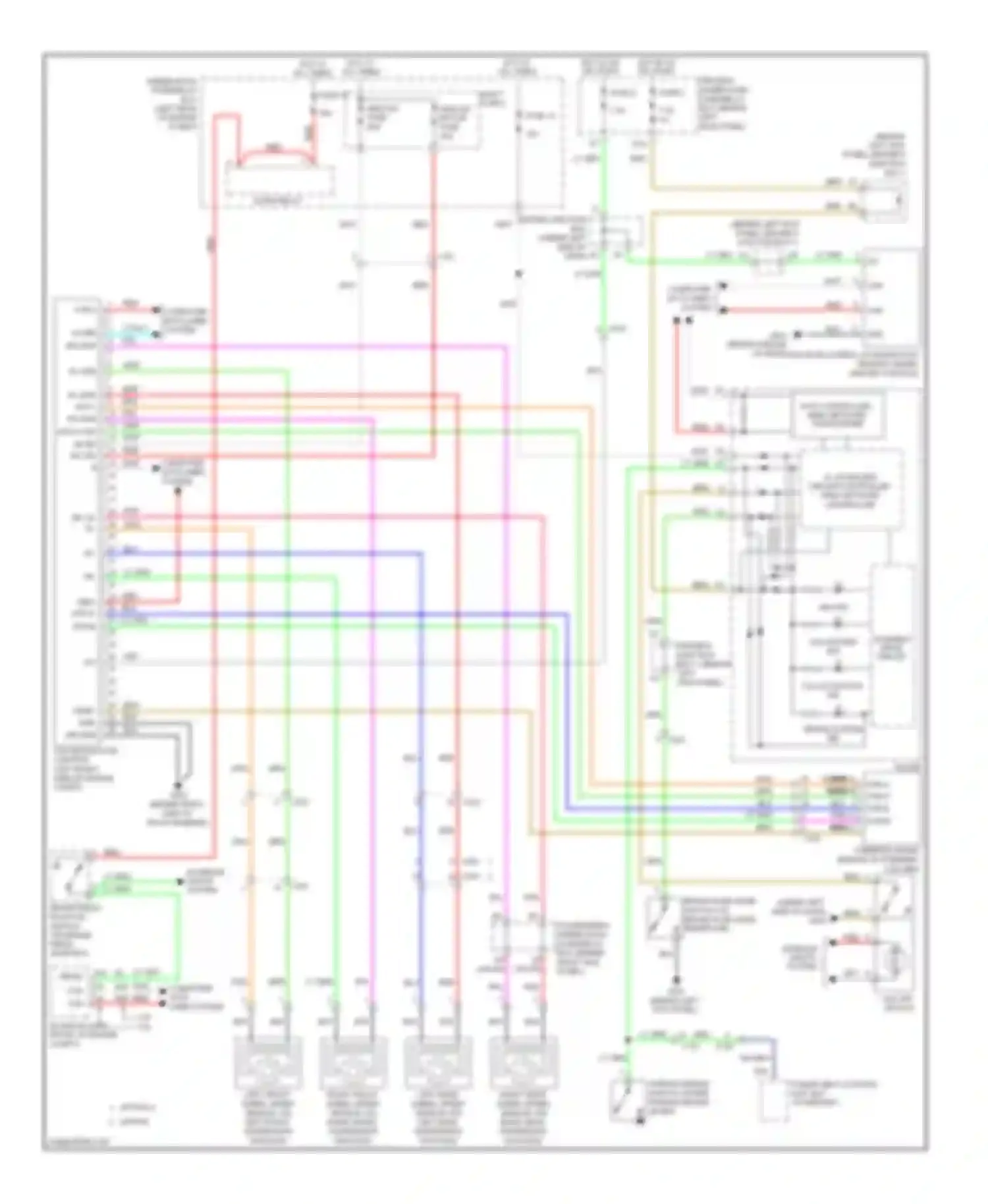 Wiring diagram wen str-d str-b for Honda Accord VIII facelift (2011-2013) (1 of 1)