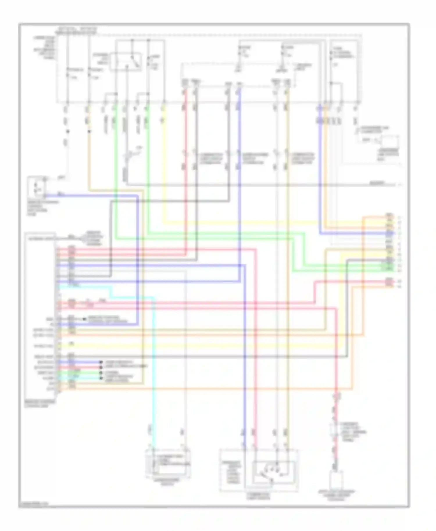 Wiring diagram wiper/washer switch connector for Honda Accord VIII facelift (2011-2013) (1 of 2)