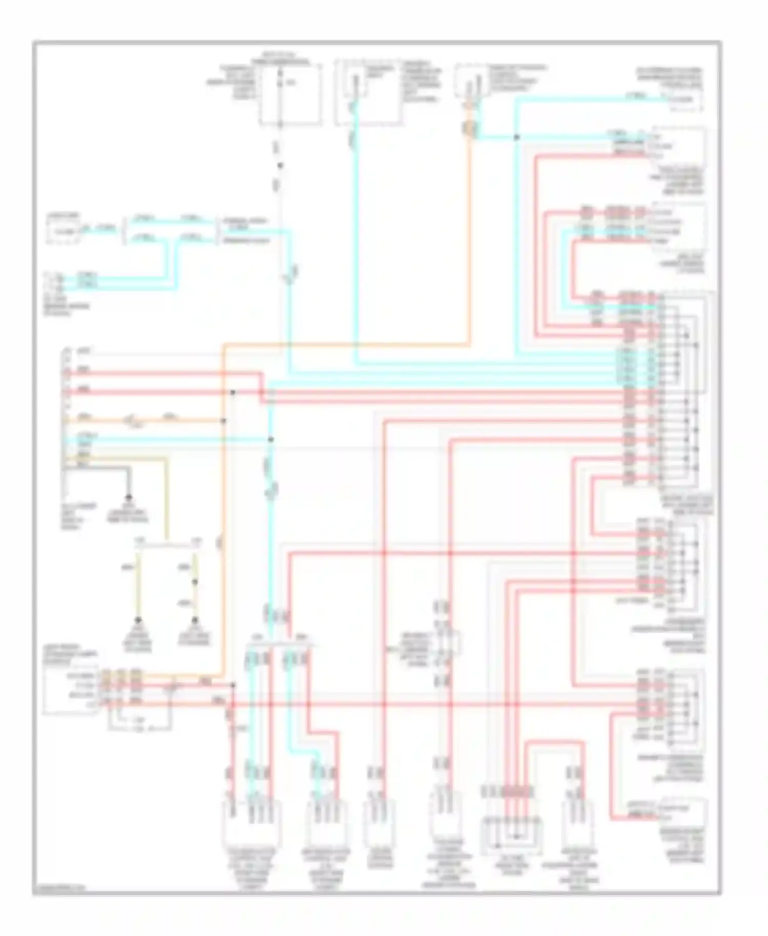Wiring diagram yaw rate-lateral acceleration sensor for Honda Accord VIII facelift (2011-2013) (2 of 5)