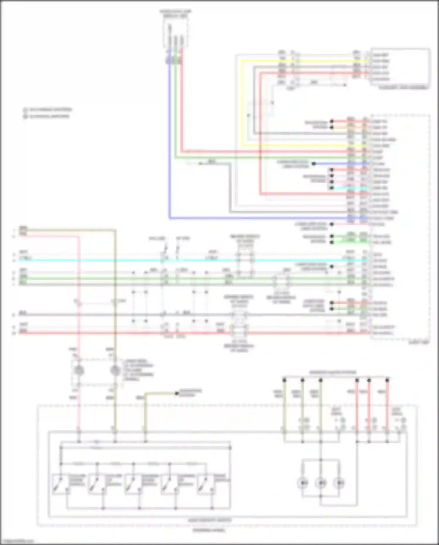 Wiring diagram computer data lines system for Honda Accord VIII facelift (2011-2013) (90 of 93)