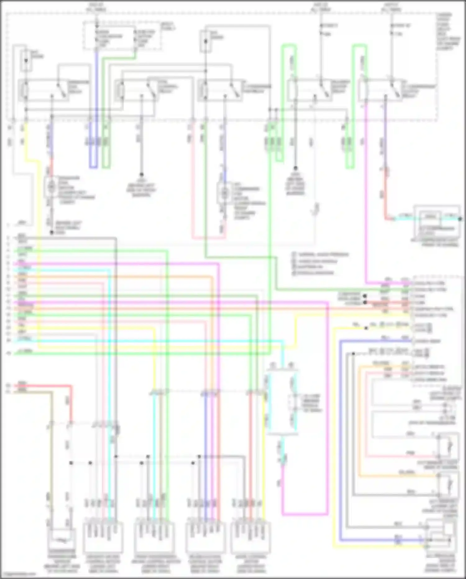Wiring diagram multi fuse 3 for Honda Accord VIII facelift (2011-2013) (15 of 19)