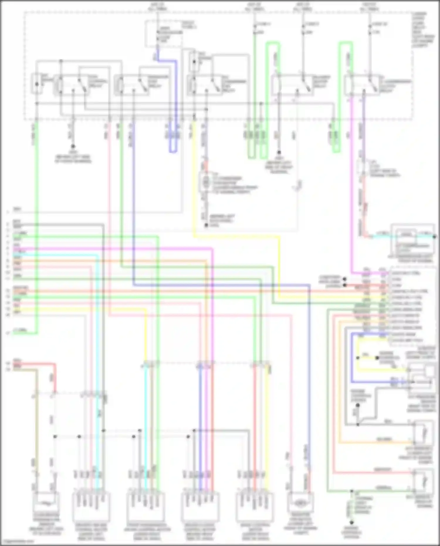 Wiring diagram multi fuse 3 for Honda Accord VIII facelift (2011-2013) (11 of 19)