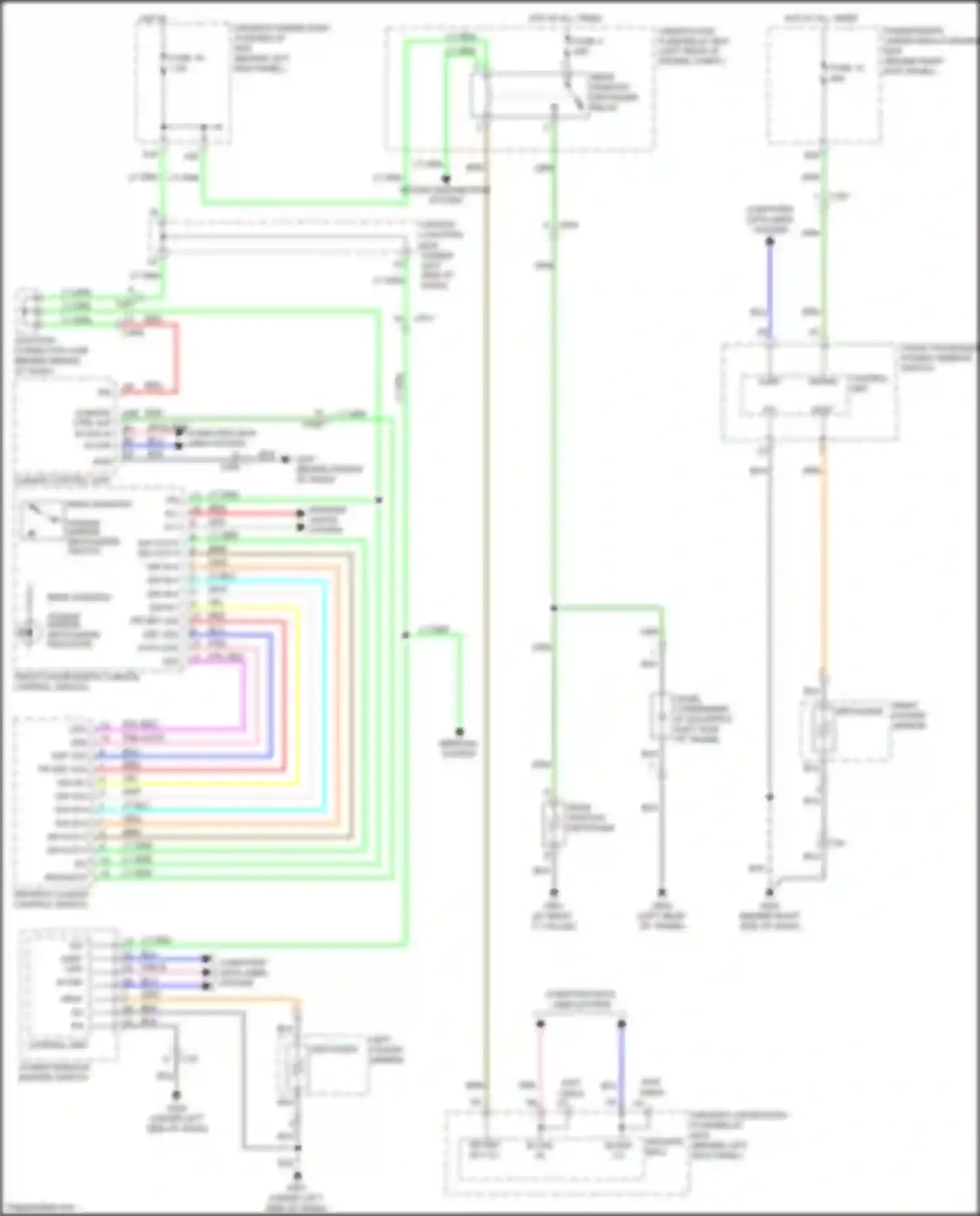Wiring diagram passenger's under-dash fuse/relay box for Honda Accord VIII facelift (2011-2013) (34 of 43)