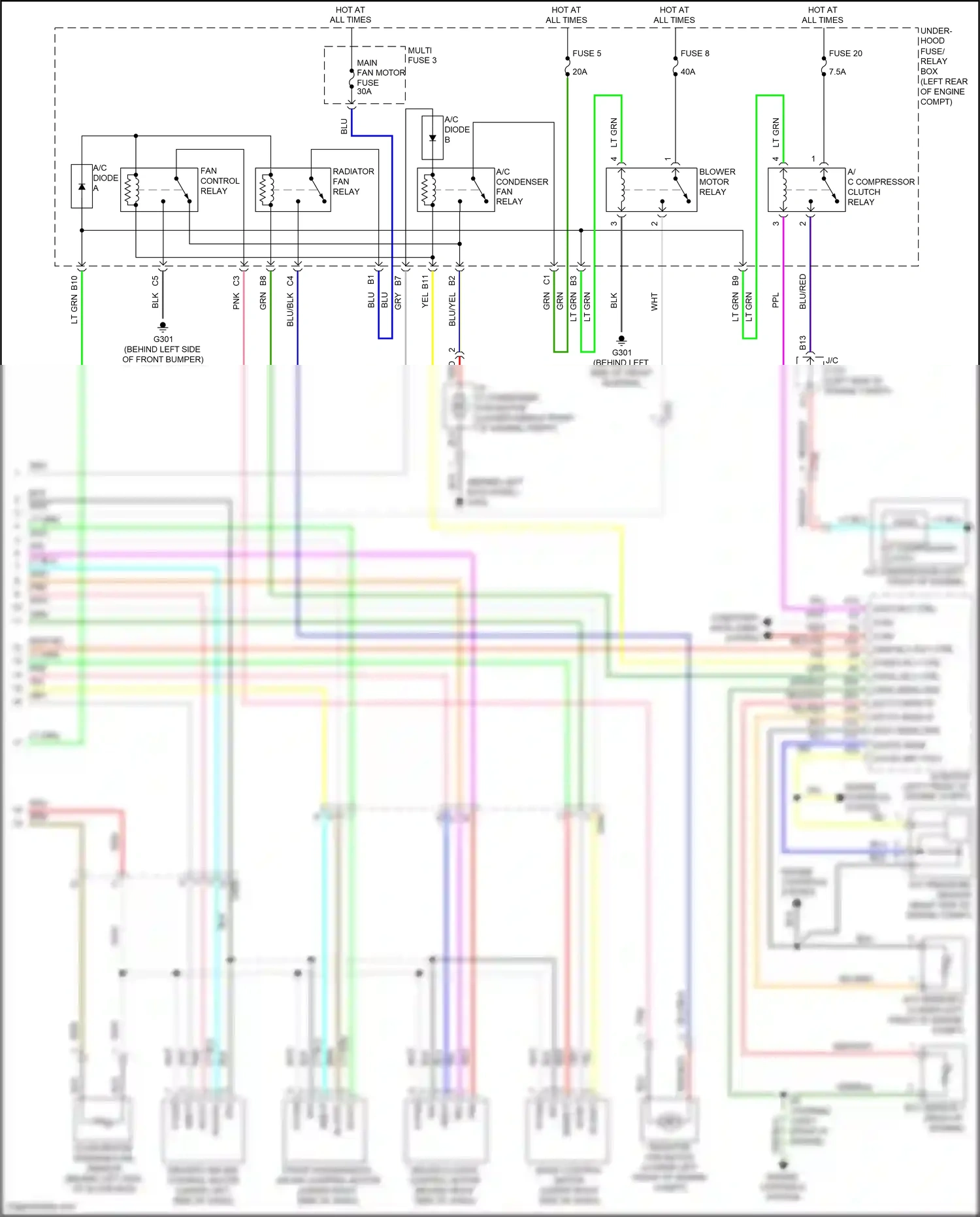 Wiring diagram s-com for Honda Accord VIII facelift (2011-2013) (5 of 14)
