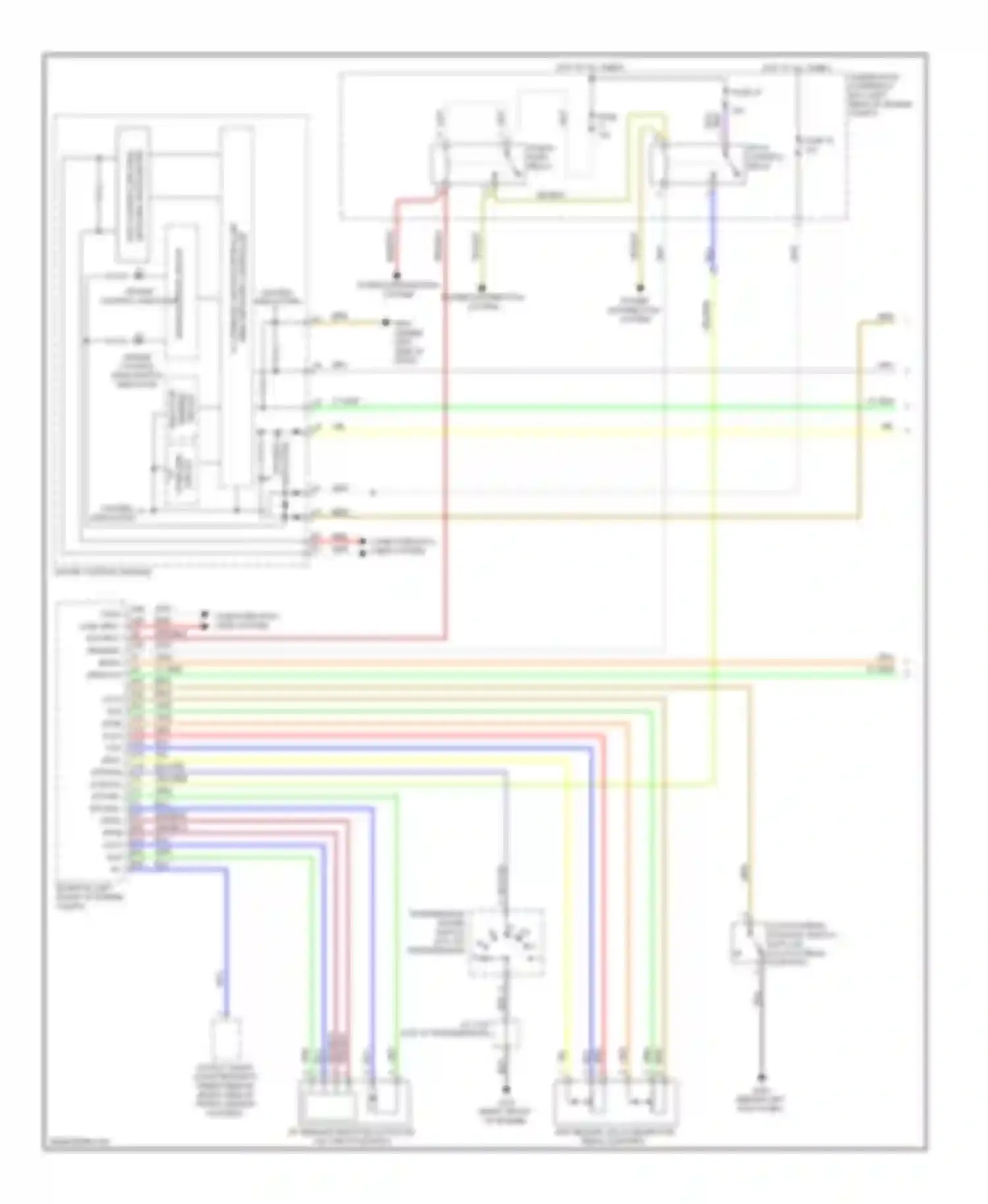 Accord Honda VIII (2007-2011): 3.5l, cruise control circuit (1 of 2)