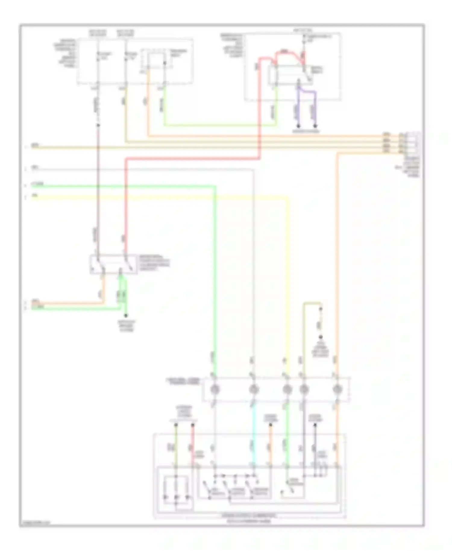 Accord Honda VIII (2007-2011): 3.5l, cruise control circuit (2 of 2)