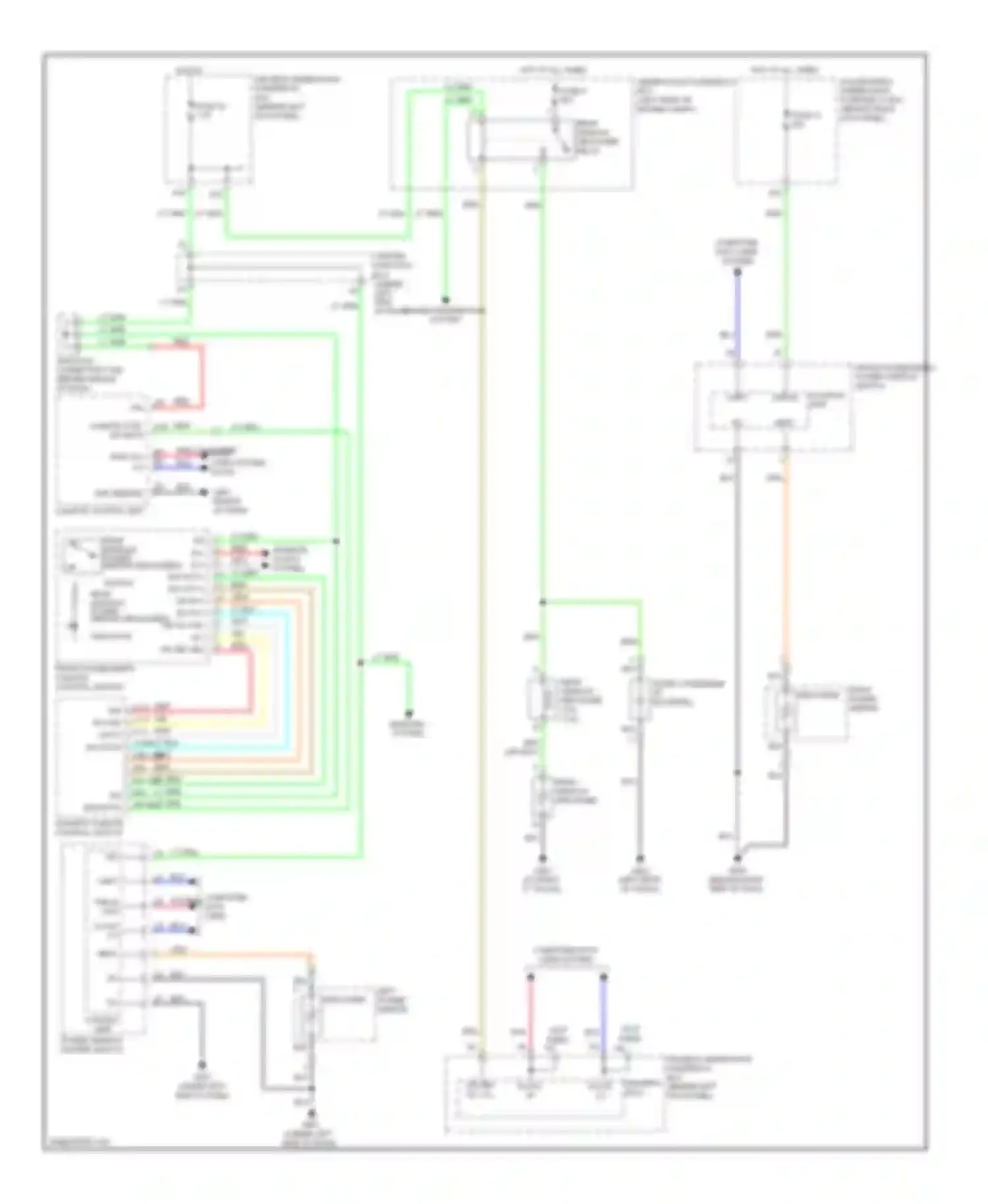 Accord Honda VIII (2007-2011): Defoggers circuit, auto a/c with naviagtion