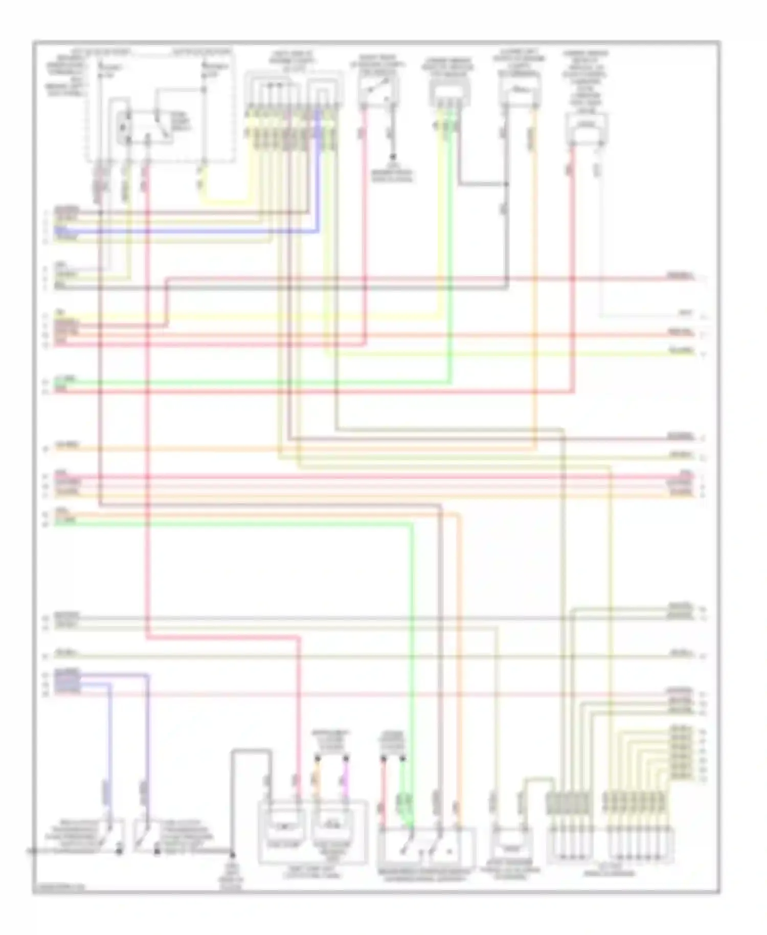 Accord Honda VIII (2007-2011): Wiring diagram engine performance 2.4l (2 of 5)