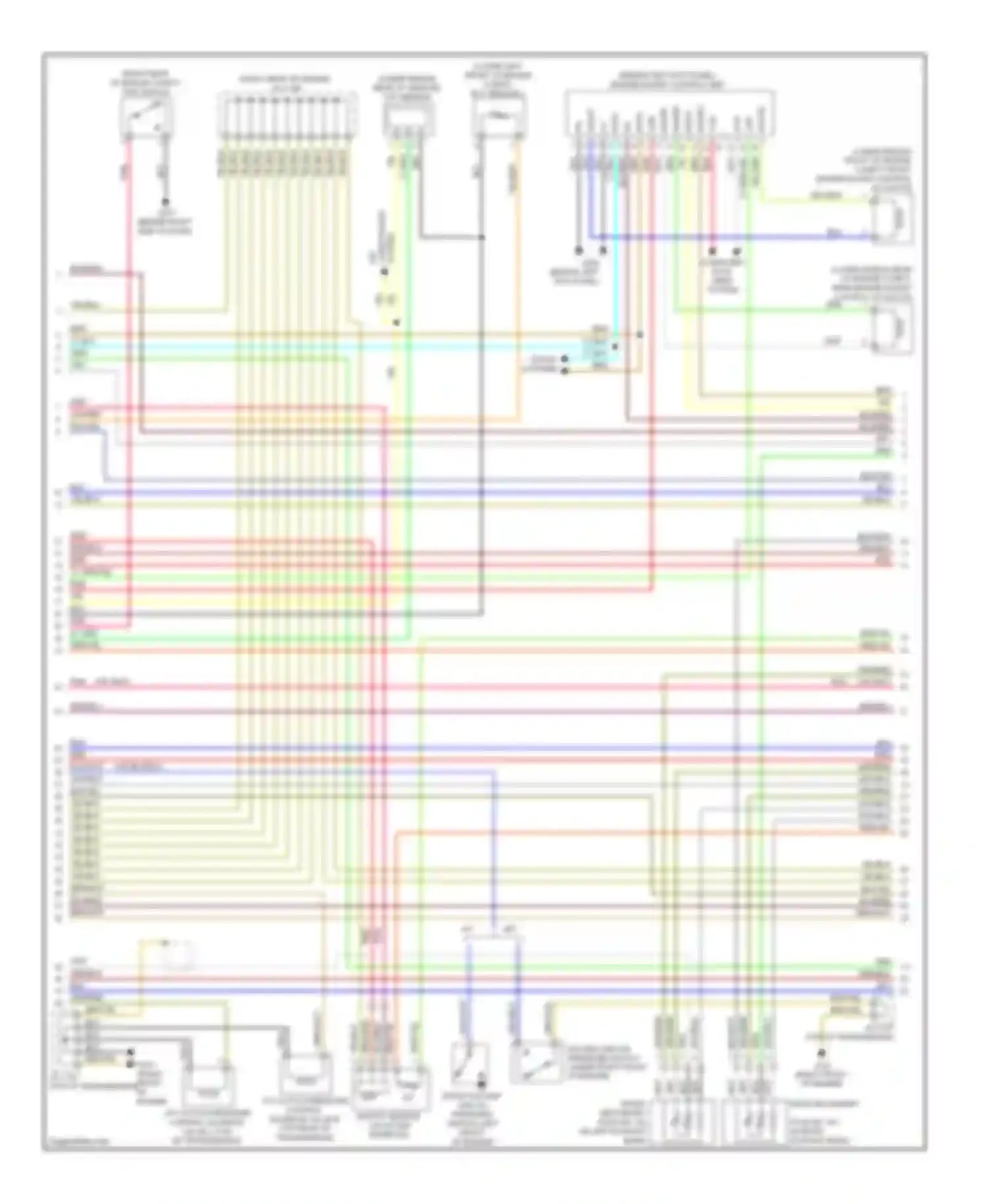 Accord Honda VIII (2007-2011): Wiring diagram engine performance 3.5l (2 of 6)