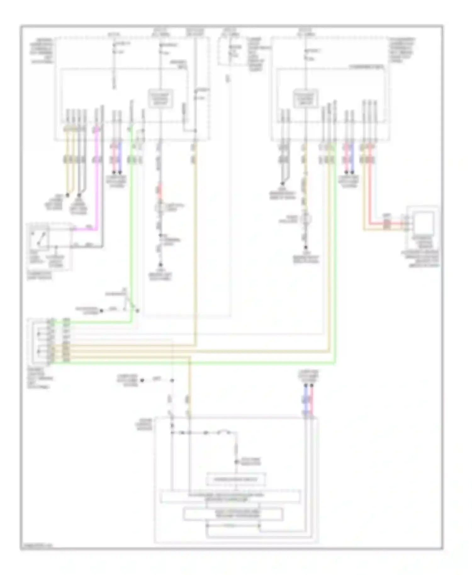 Accord Honda VIII (2007-2011): Fog lamp circuit, with autolamps