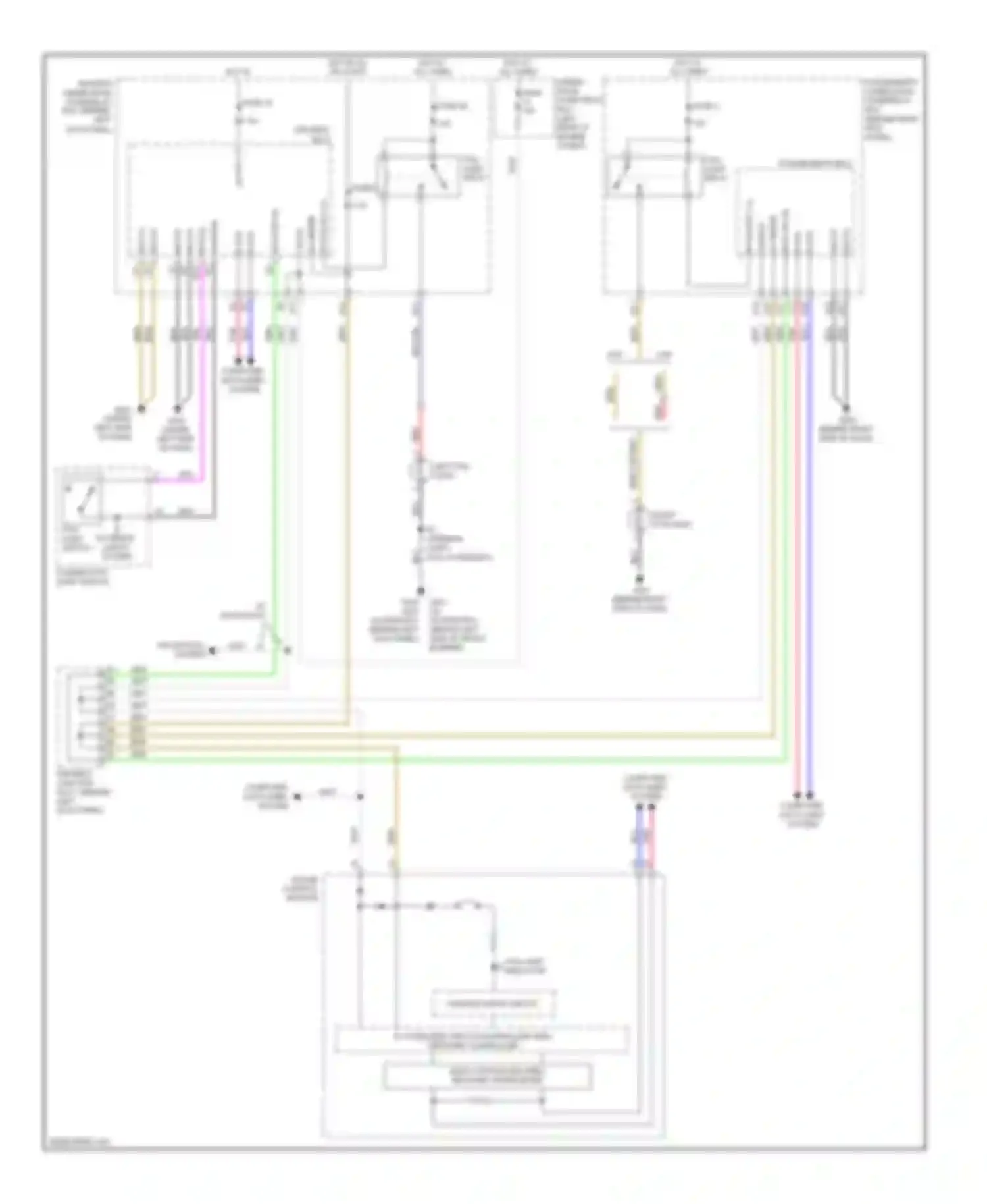Accord Honda VIII (2007-2011): Fog lamp circuit, without autolamps