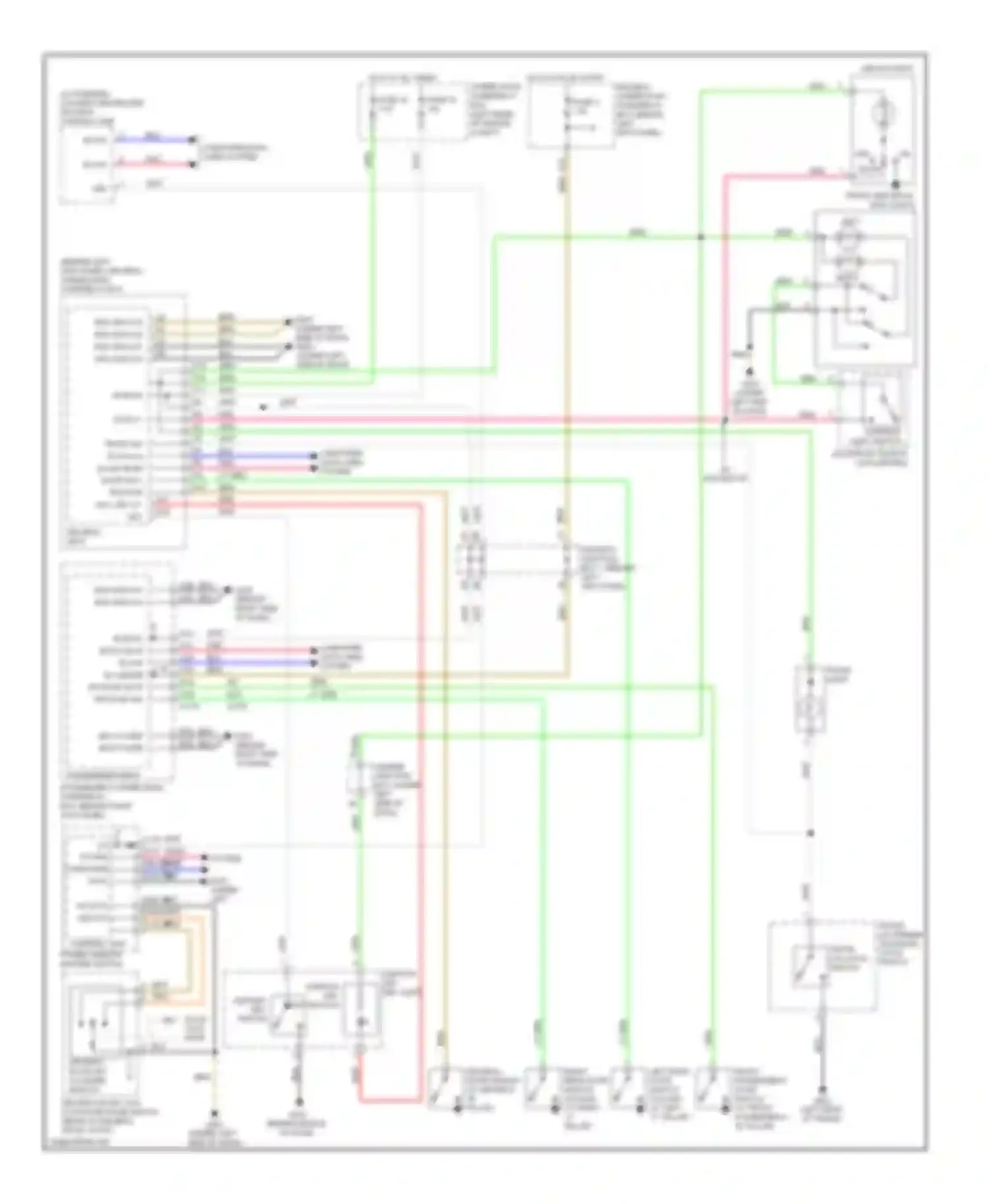 Accord Honda VIII (2007-2011): Entry light timer circuit