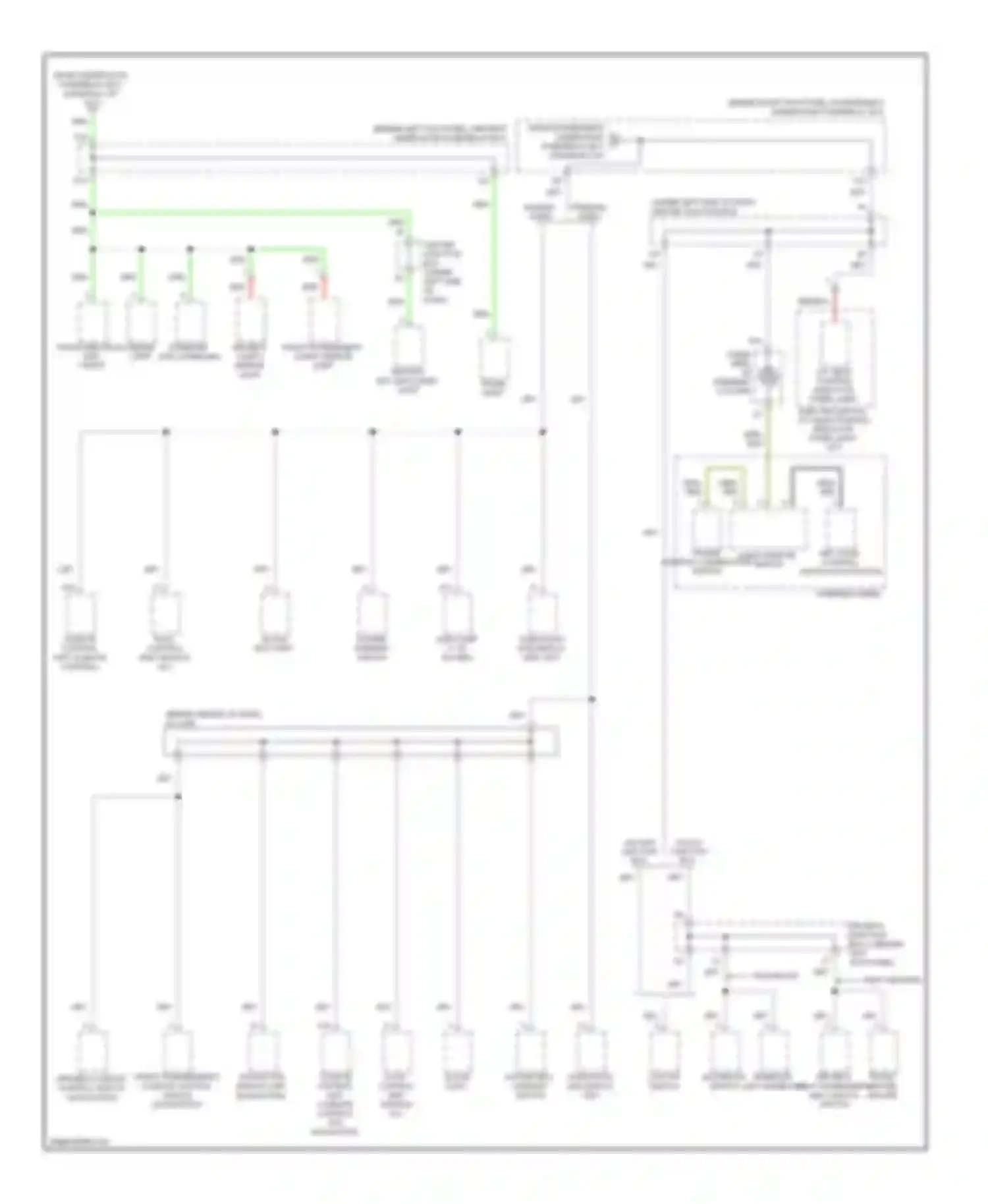 Accord Honda VIII (2007-2011): Power distribution circuit (5 of 7)